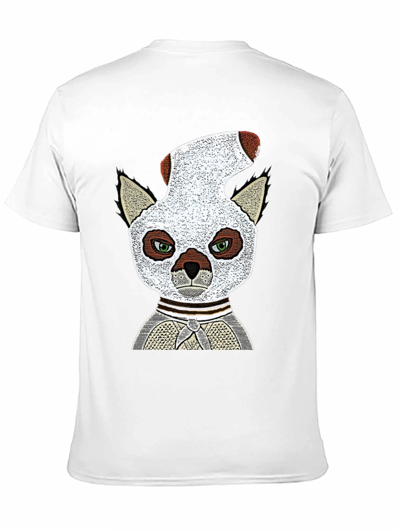 Black Lemur Sock-Head Graphic Tee - Unique, Comfy view 11