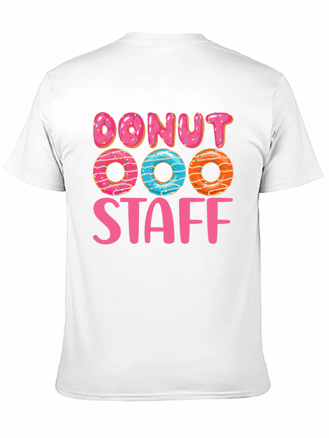 Black Donut Staff Graphic T-Shirt view 11