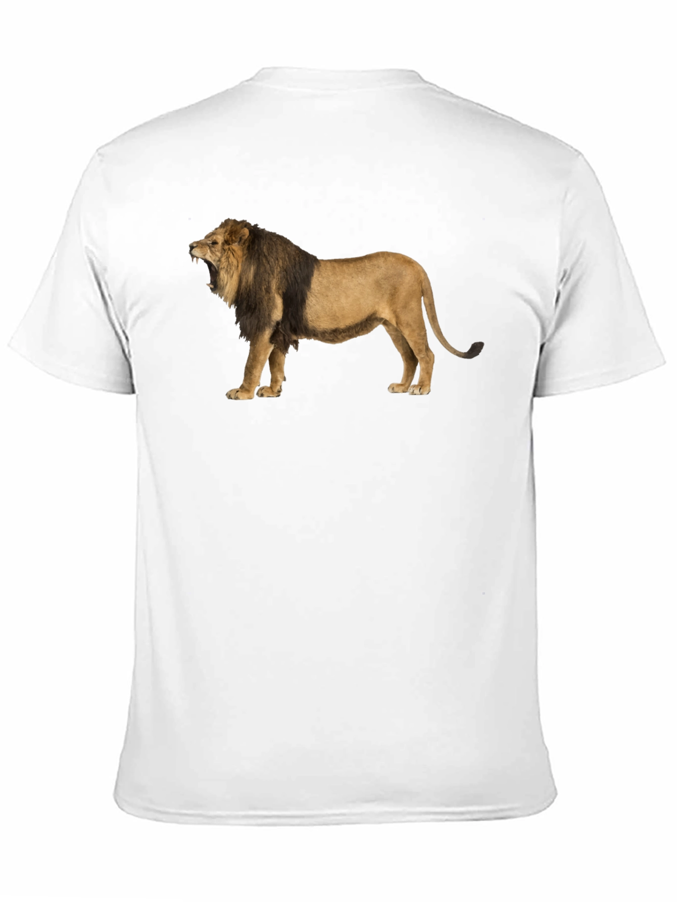 Black Lion Graphic Tee - Mens Black T-Shirt view 11