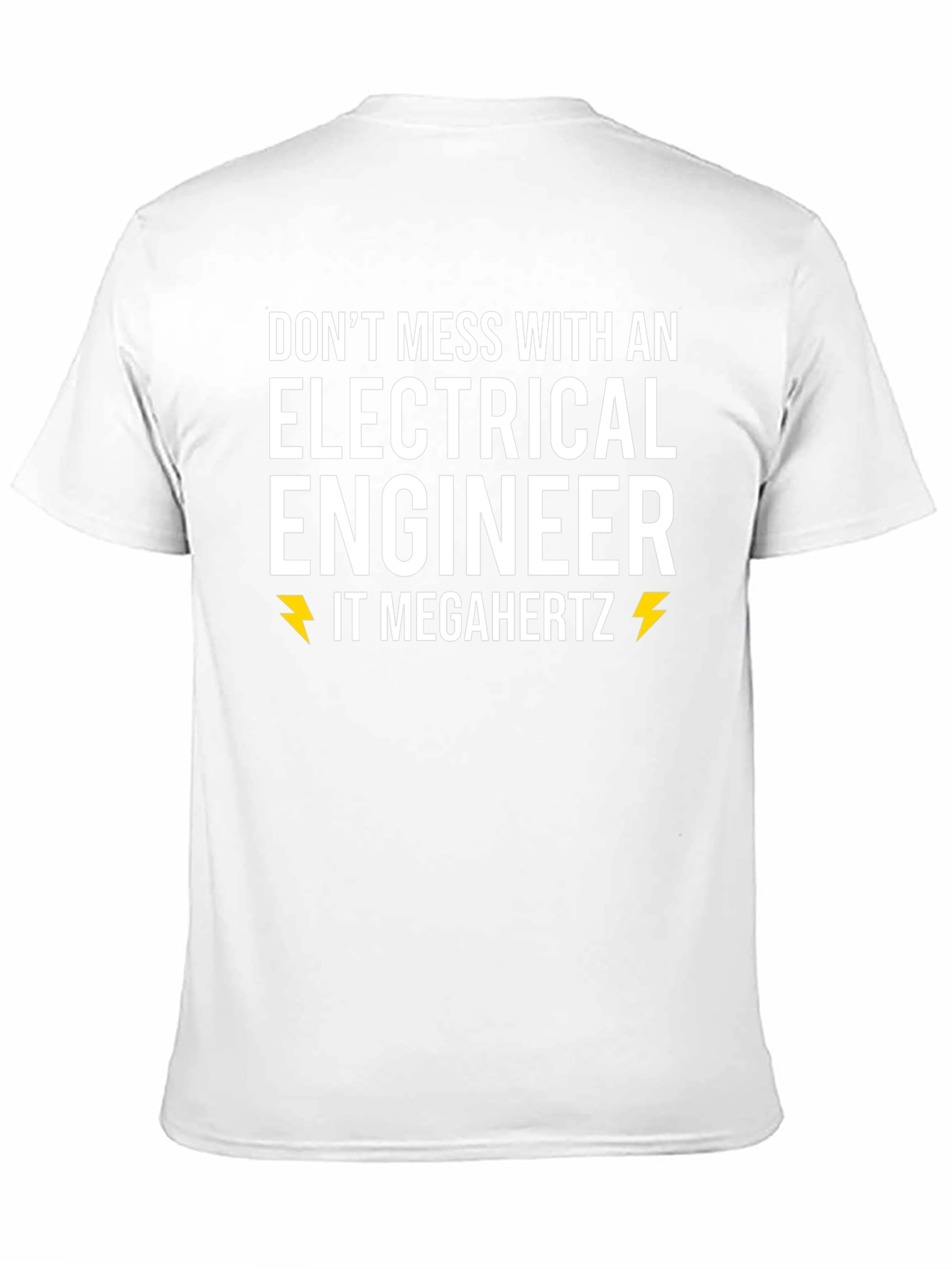 Black Electrical Engineer IT Megahertz T-Shirt view 11