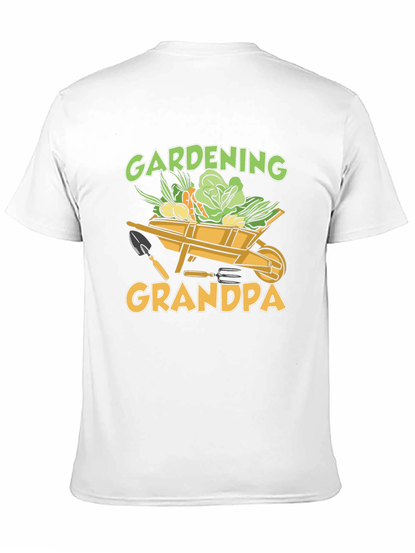 Black Gardening Grandpa T-Shirt - Gardener Gift view 11