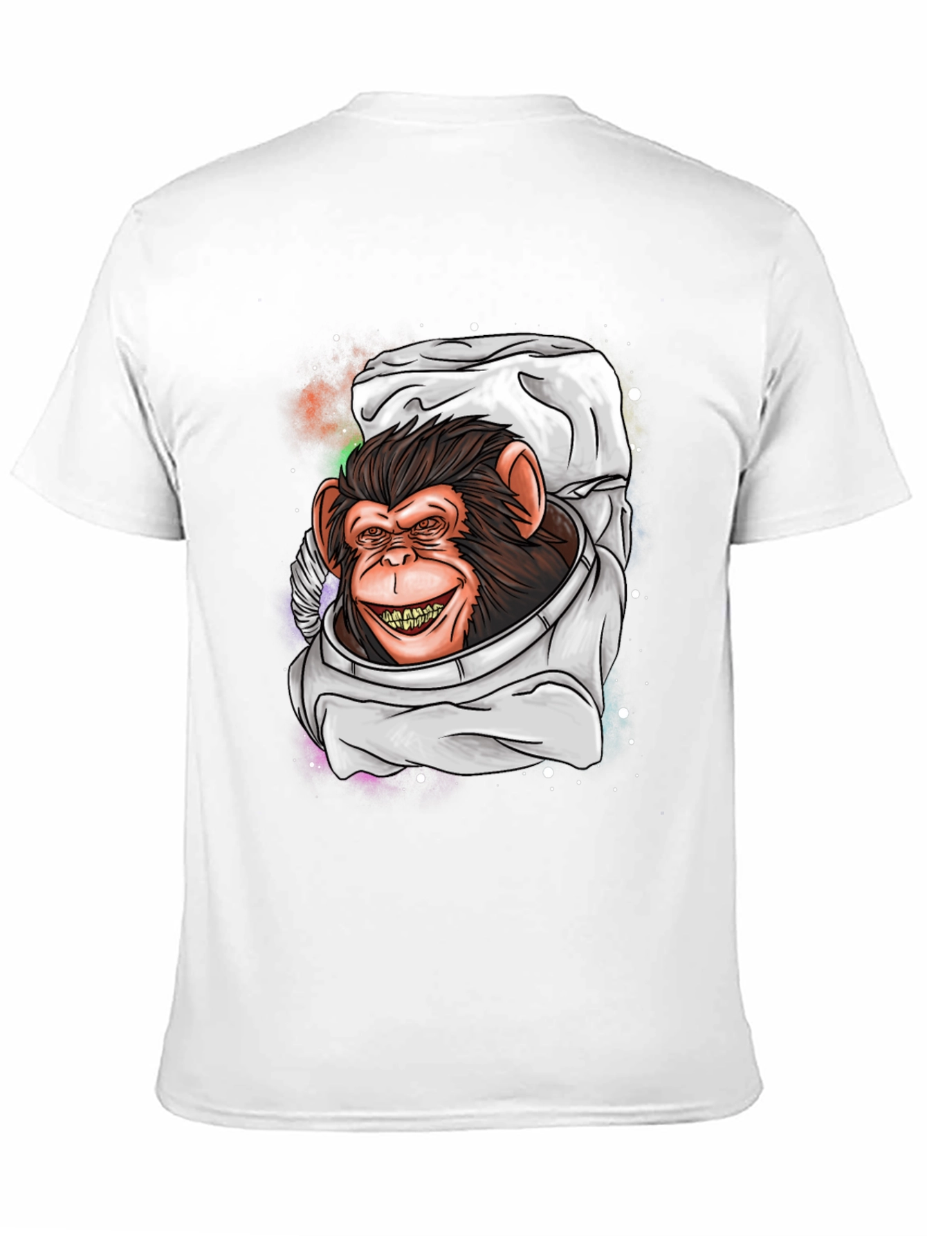 Black Space Monkey Graphic Tee view 11