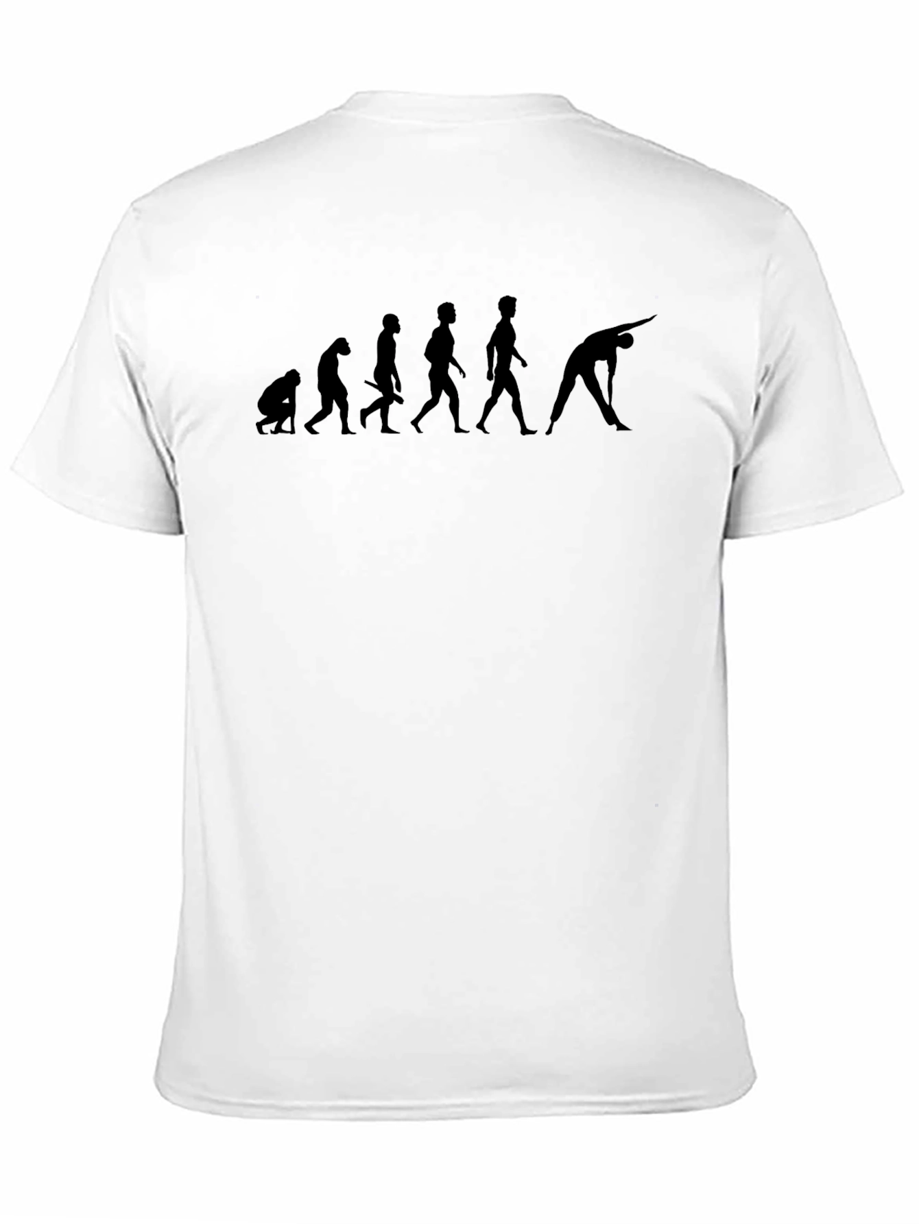 Black Evolution Yoga T-Shirt - Black view 11