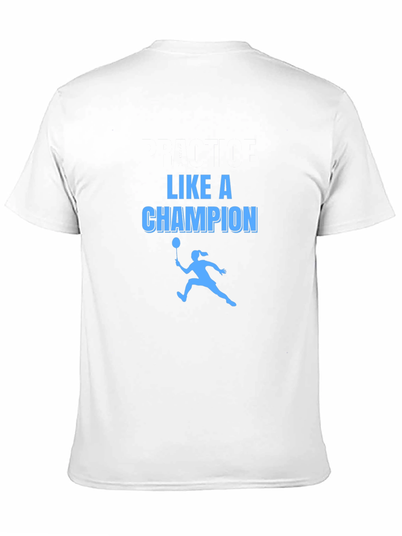 Black Champion Badminton T-Shirt view 11