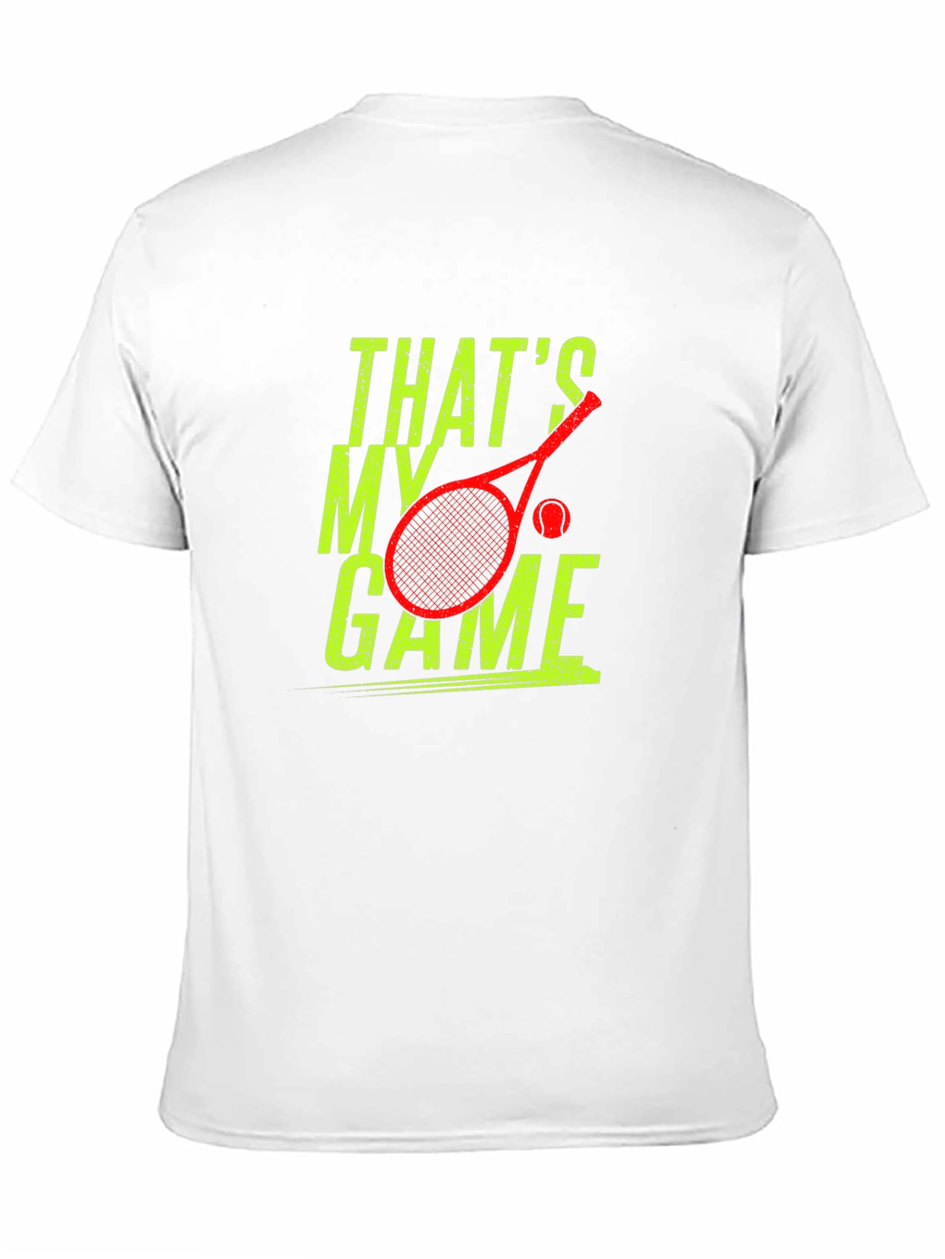Black That's My Game Tennis Graphic Tee view 11