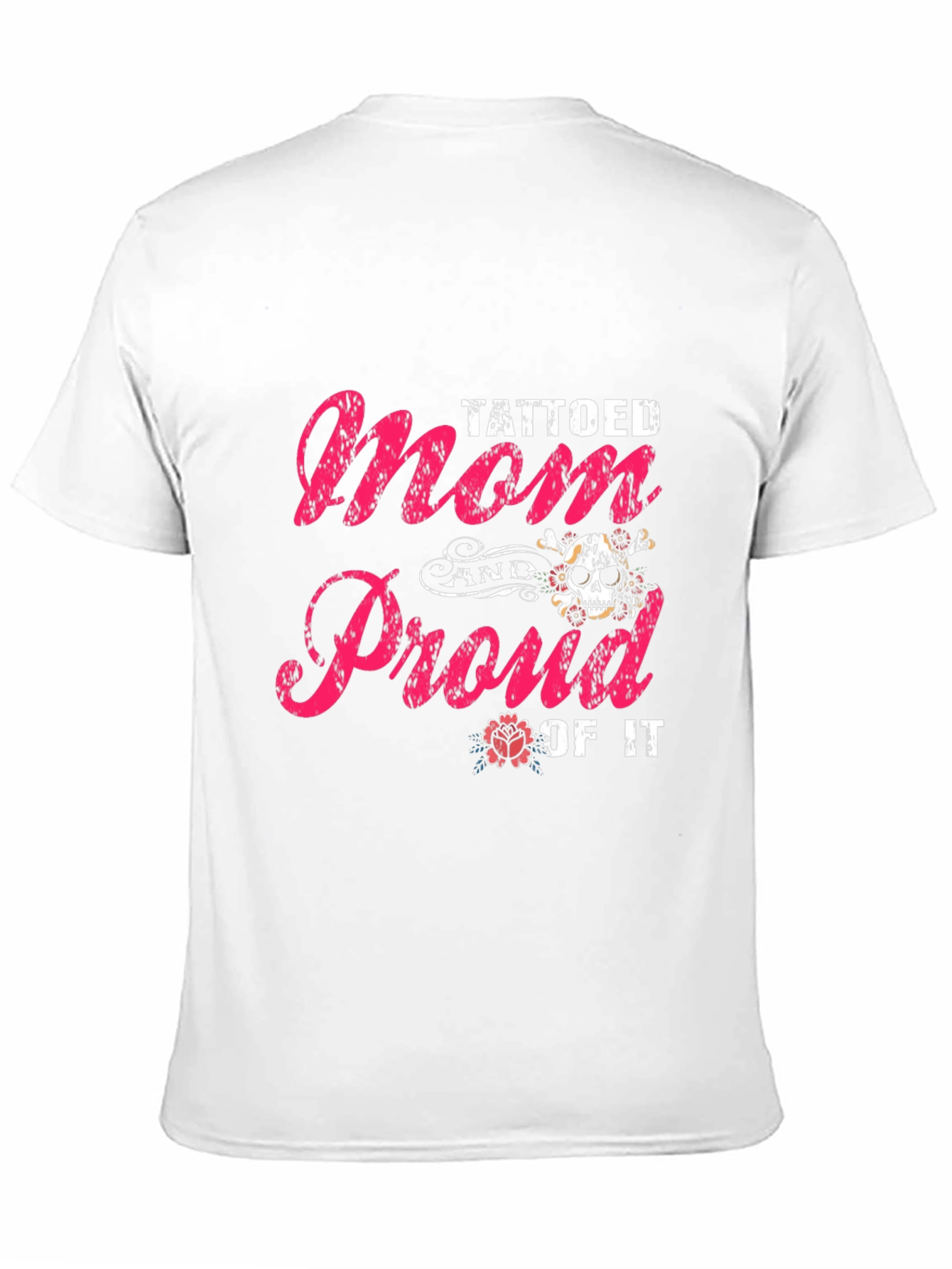 Tattooed Mom & Proud T-Shirt - Black - 11