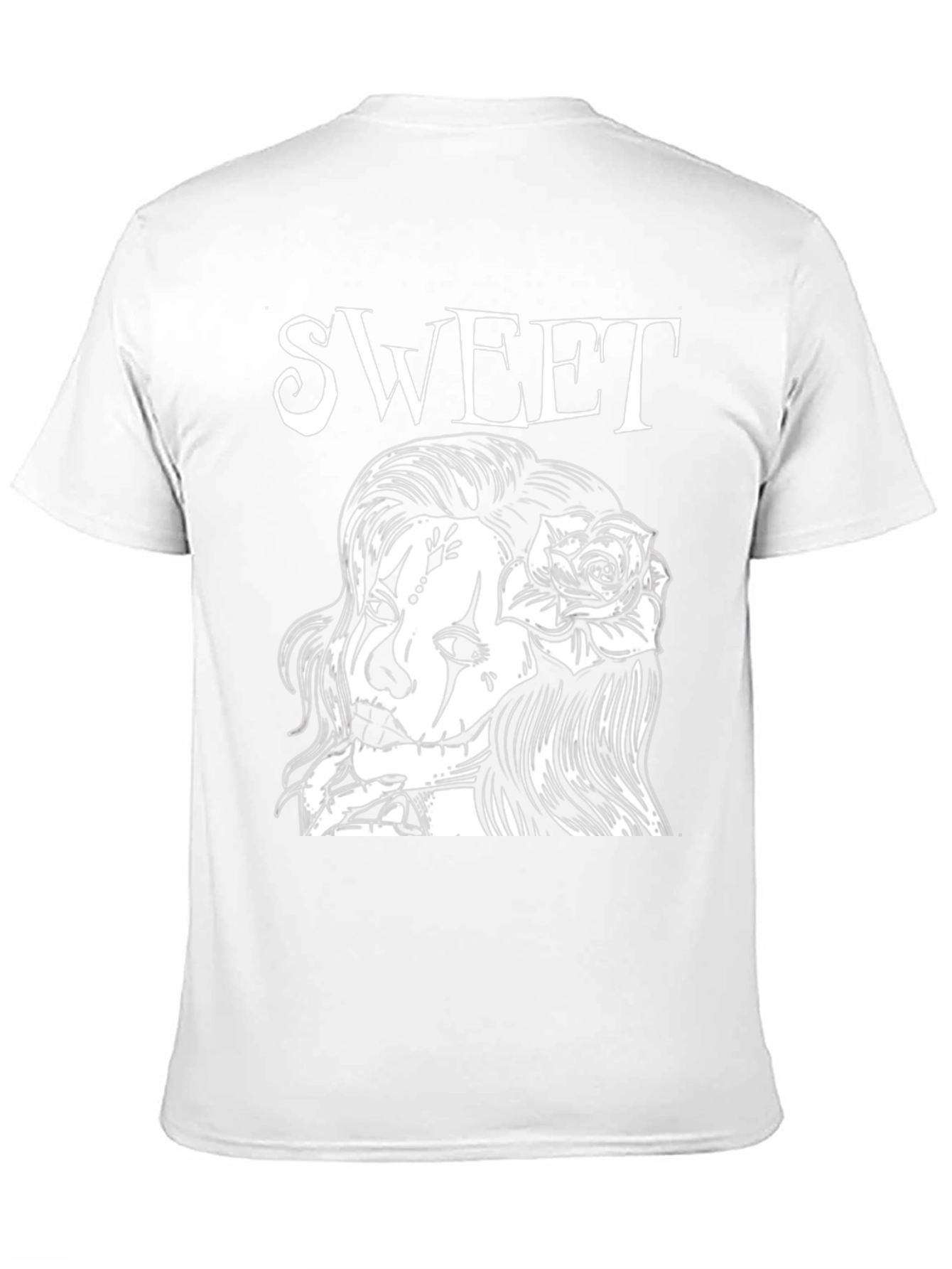 Black Sweet Sugar Skull T-Shirt view 11