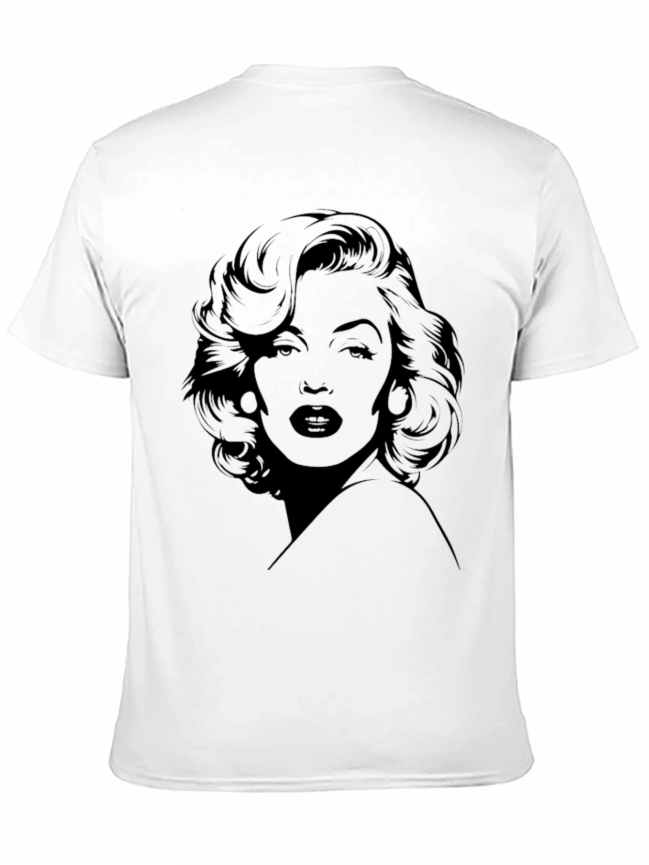 Black Marilyn Monroe Black T-Shirt  view 11