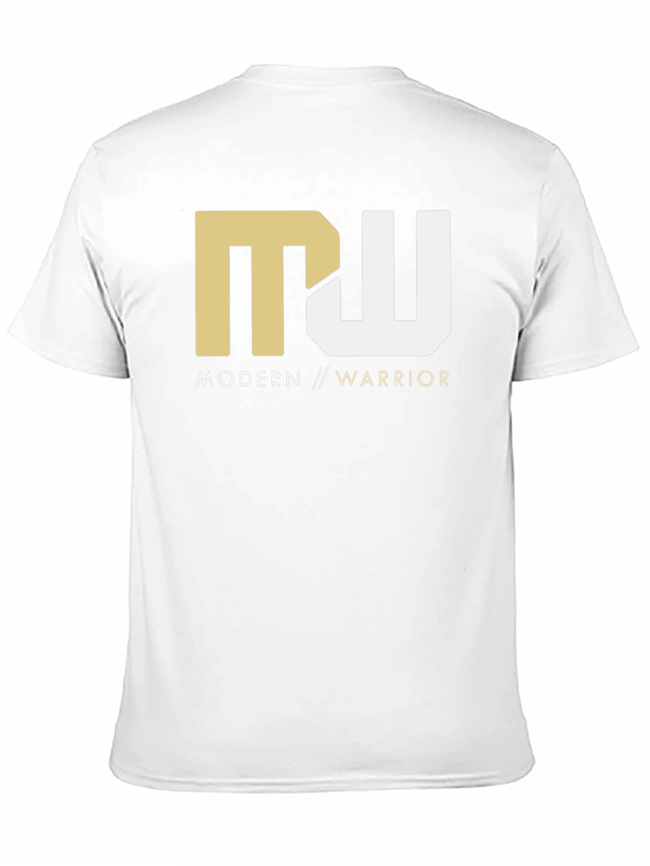 Black Modern Warrior Graphic Tee - Black view 11