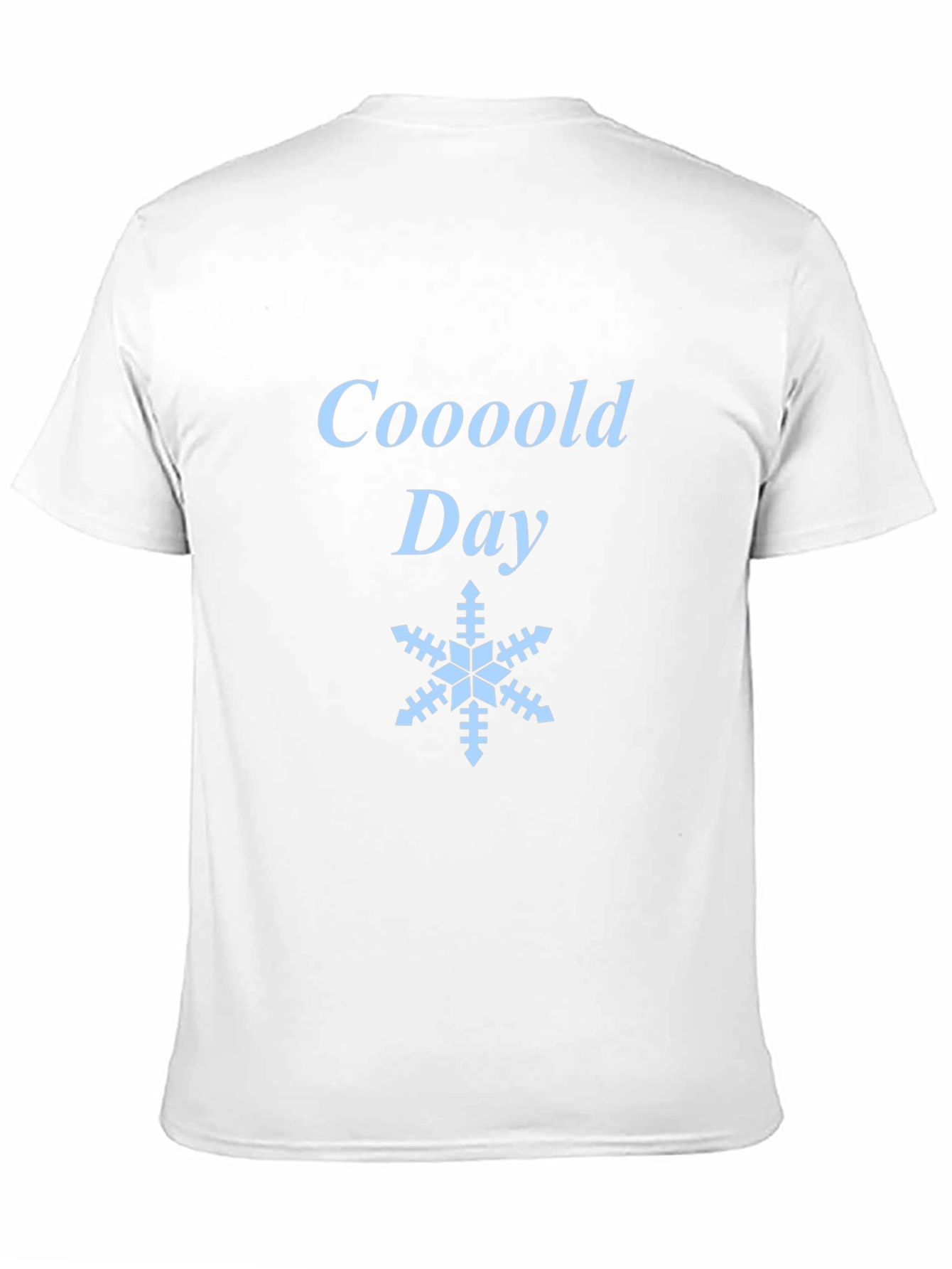 Black Coooold Day Black T-Shirt view 11