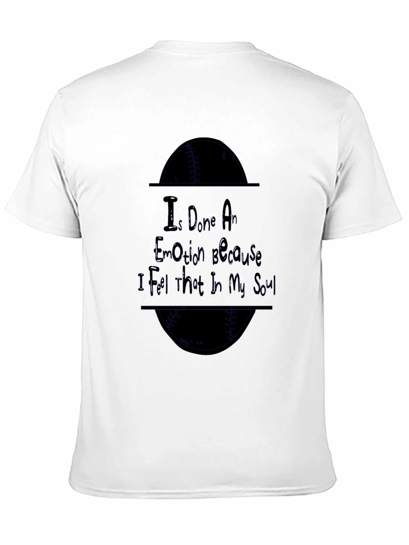 Black I Done An Emotion Graphic Tee view 11