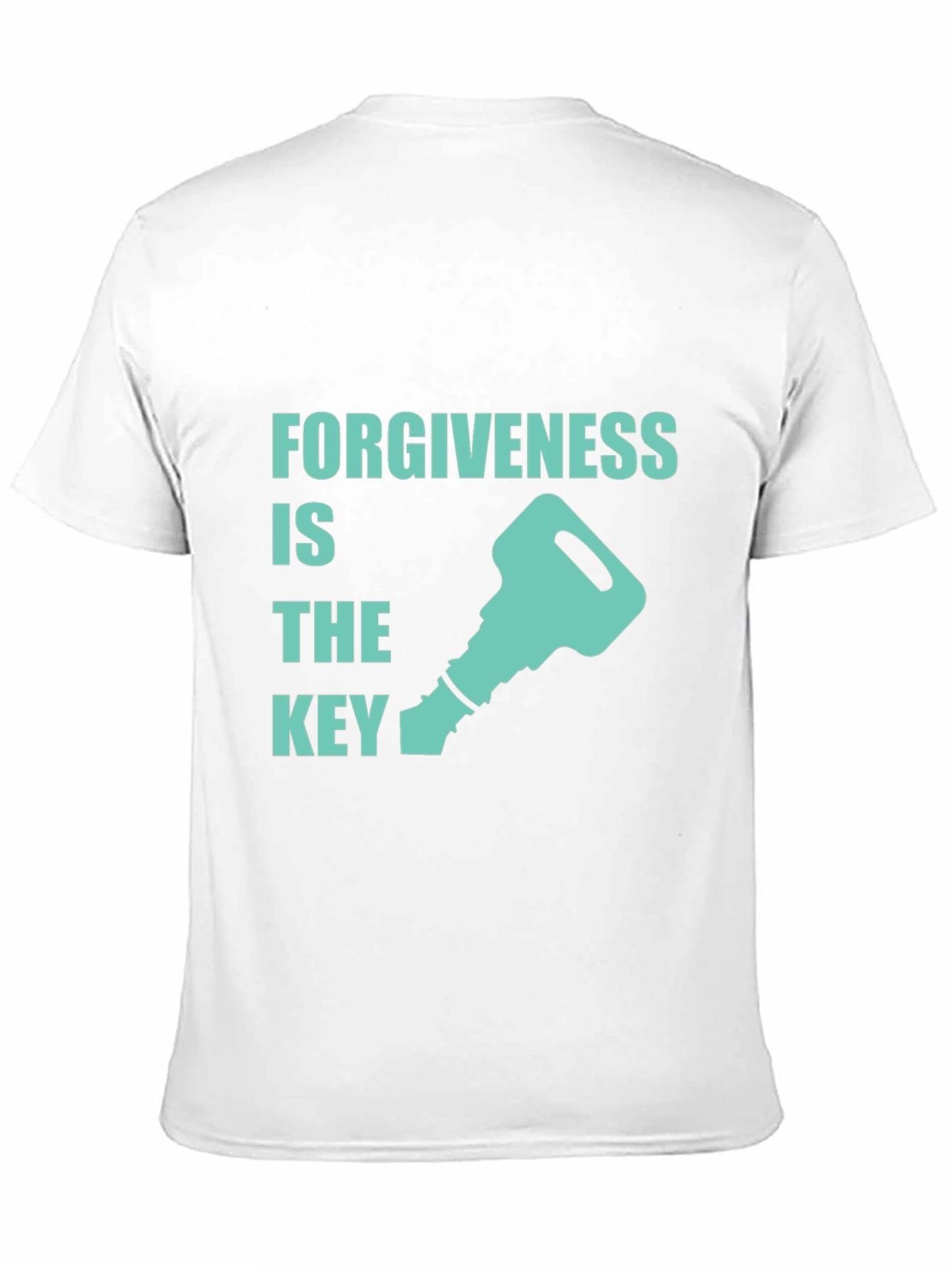 Black Forgiveness is the Key Graphic T-Shirt view 11