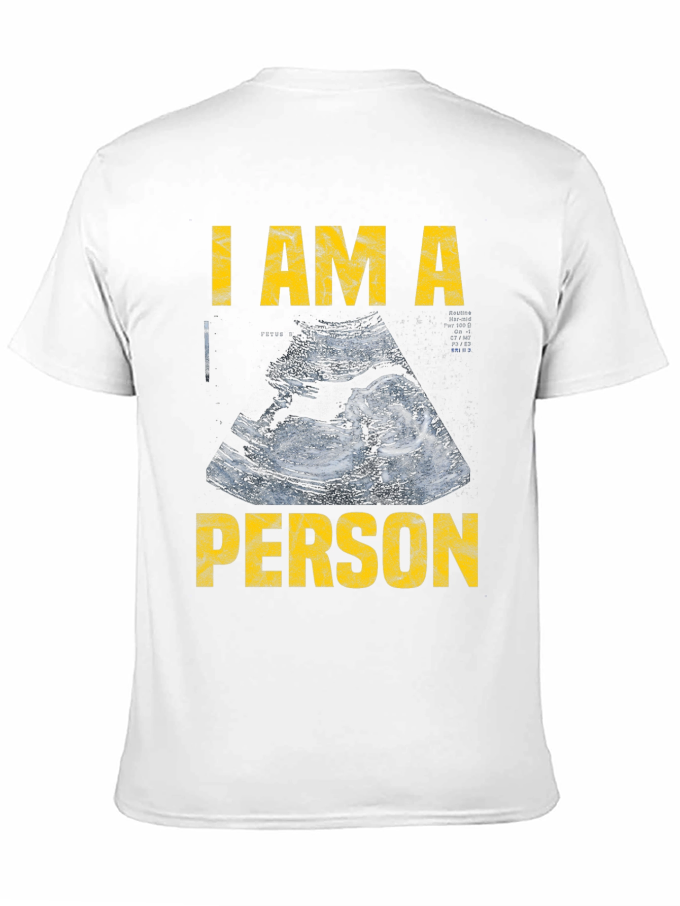 Black I Am A Person Pro-Life T-Shirt view 11
