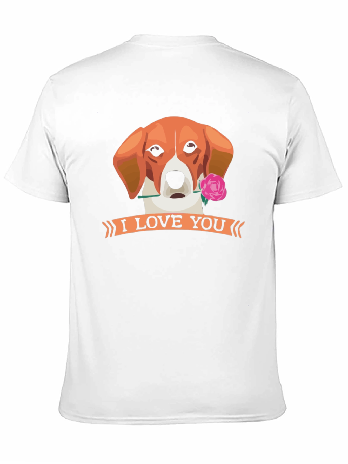 Black I Love You Dog T-Shirt - Cute Valentine's Day Tee view 11