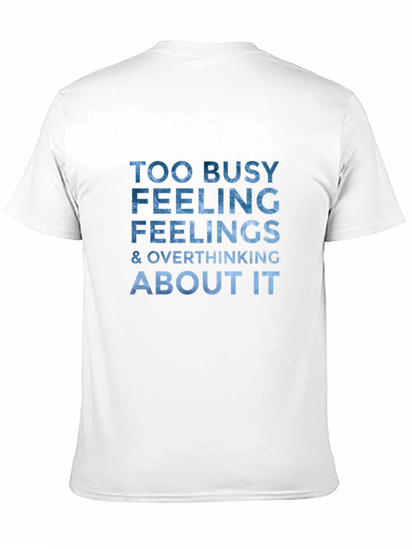 Black Busy Feeling Graphic T-Shirt - Overthinking Tee view 11