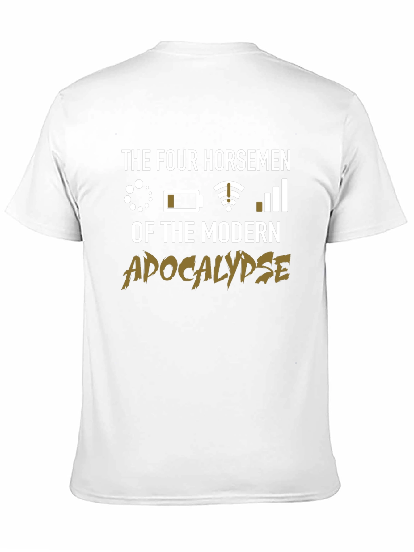 Black Modern Apocalypse T-Shirt view 11