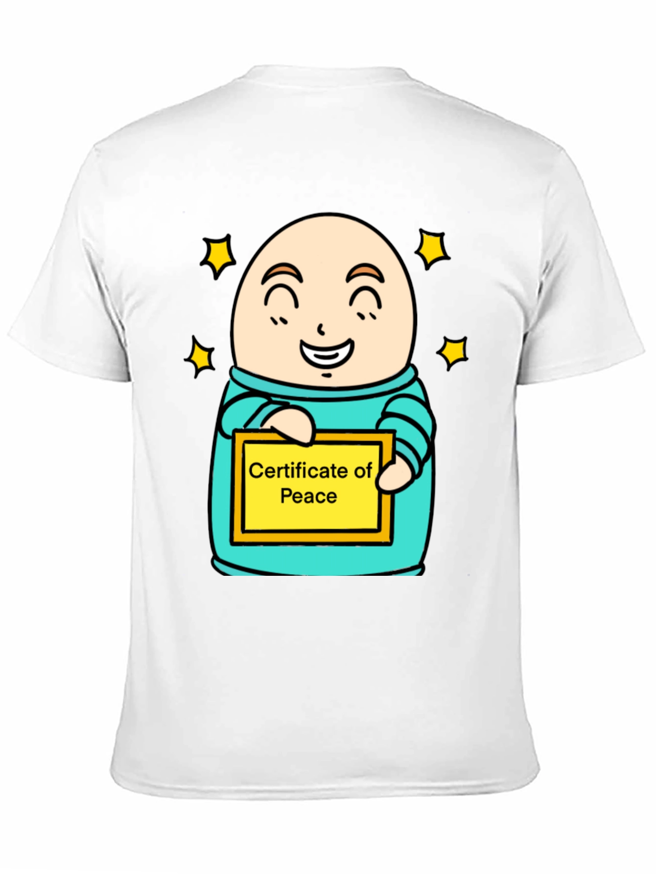 Black Certificate of Peace T-Shirt view 11