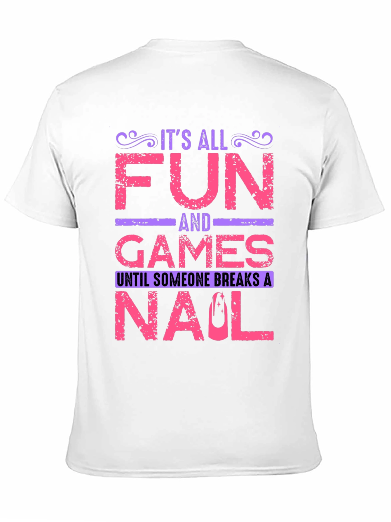 Black Fun and Games T-Shirt view 11