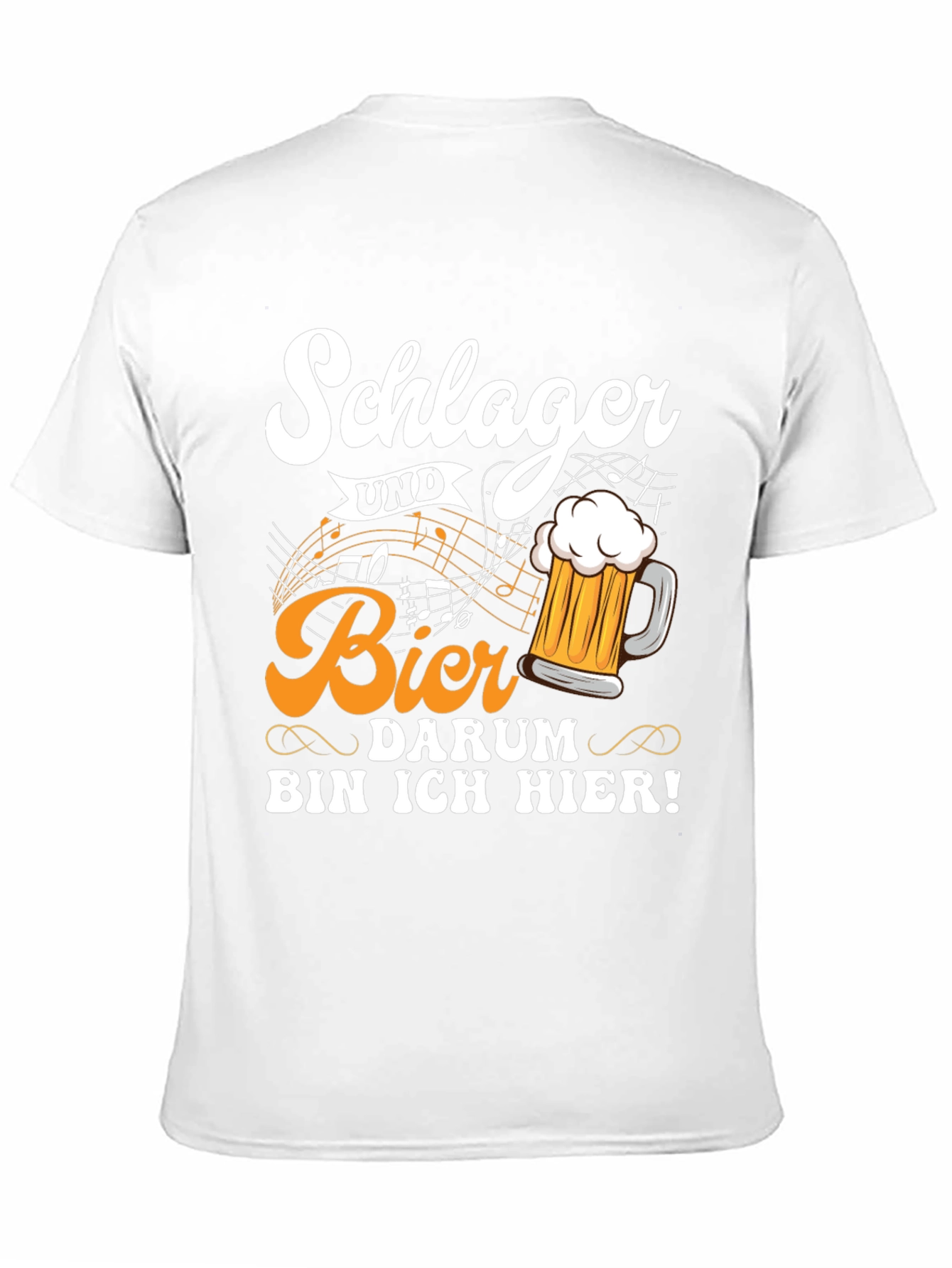 Black Schlager Und Bier T-Shirt view 11