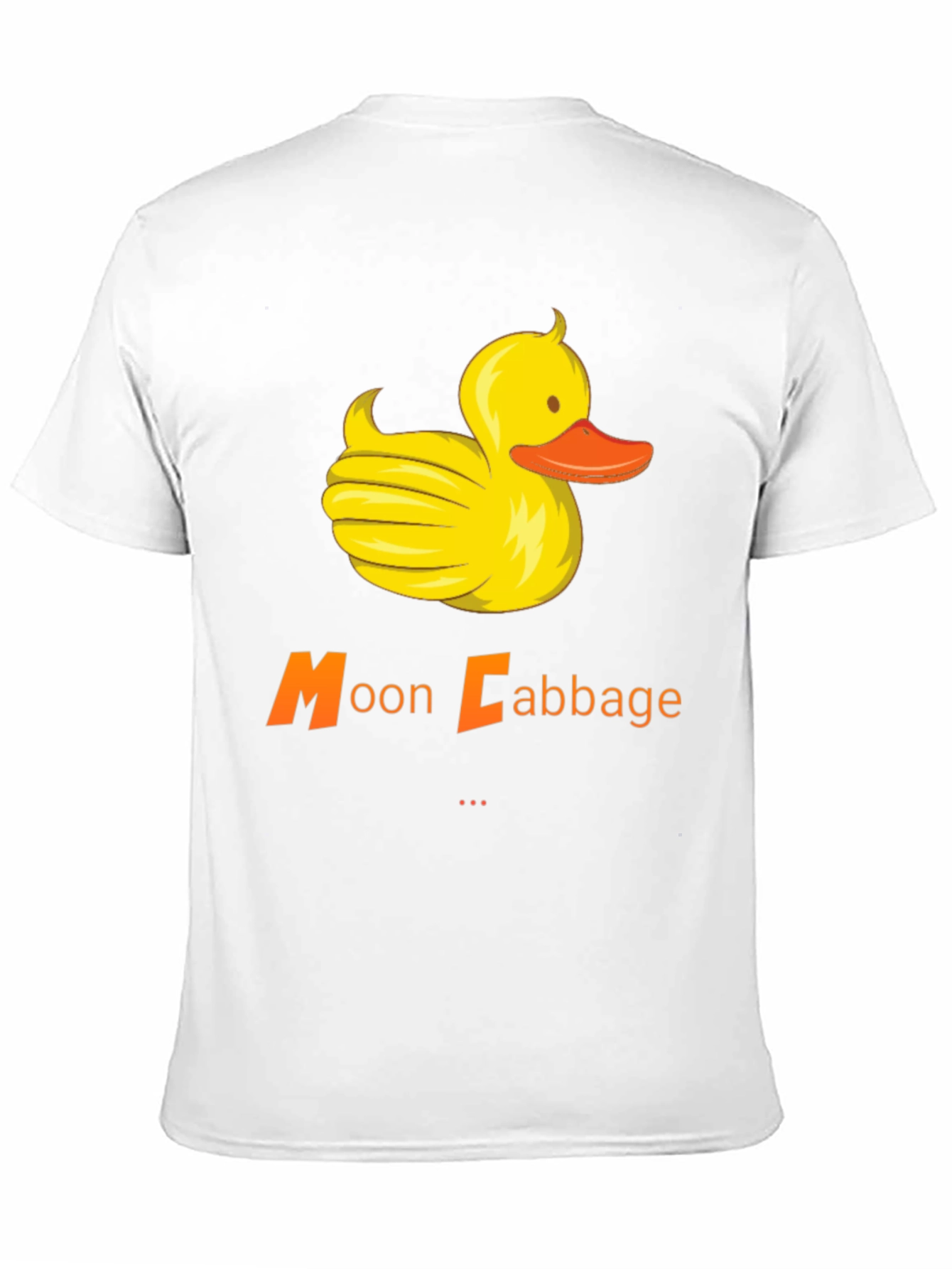 Black Moon Cabbage Duck Graphic T-Shirt - Black view 11