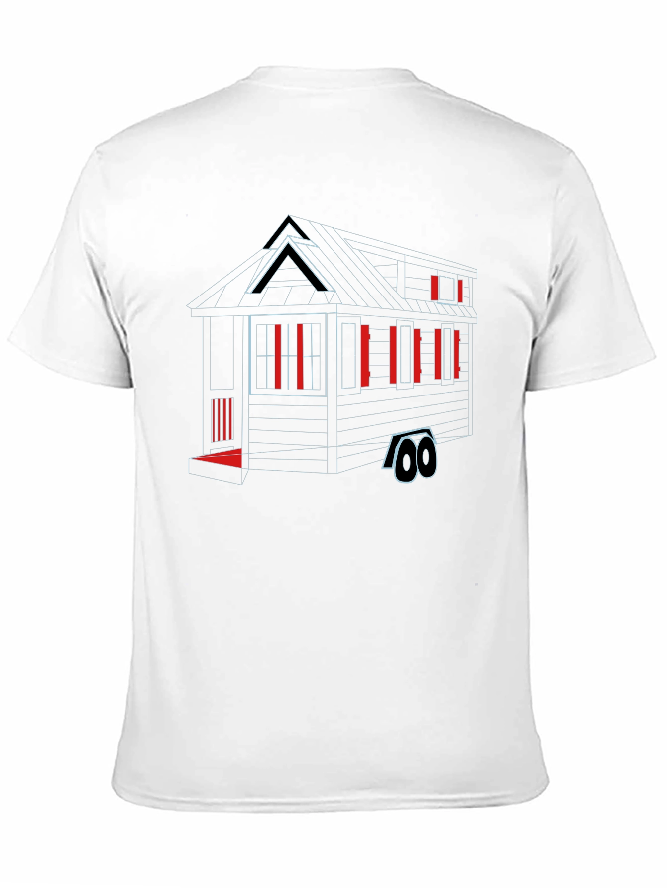 Modern Tiny House Graphic Tee - 11