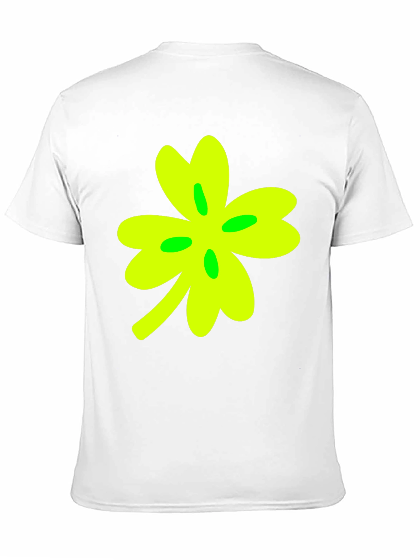 Black Lucky Clover Black T-Shirt view 11