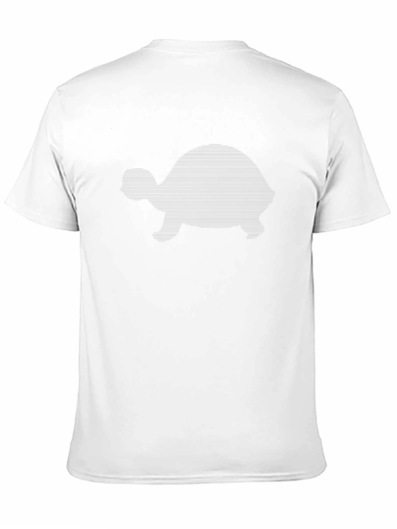 Black Stripped Turtle Graphic Tee - Unisex view 11