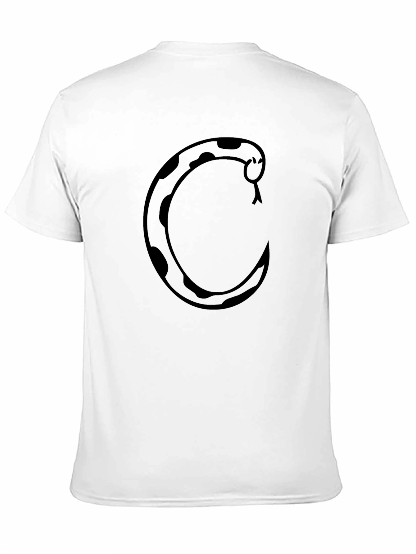 Black Snake Graphic Tee - Cool Black T-Shirt view 11