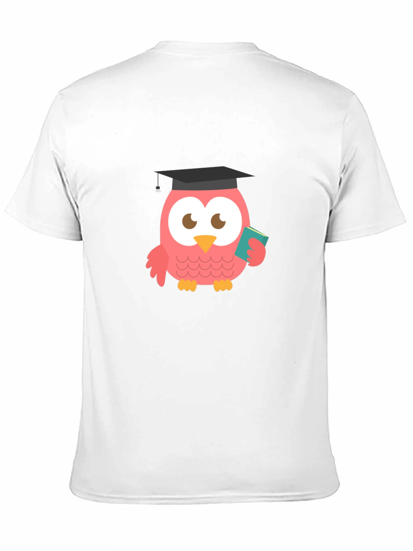 Black Graduation Owl Graphic Tee - Cute and Clever Design view 11