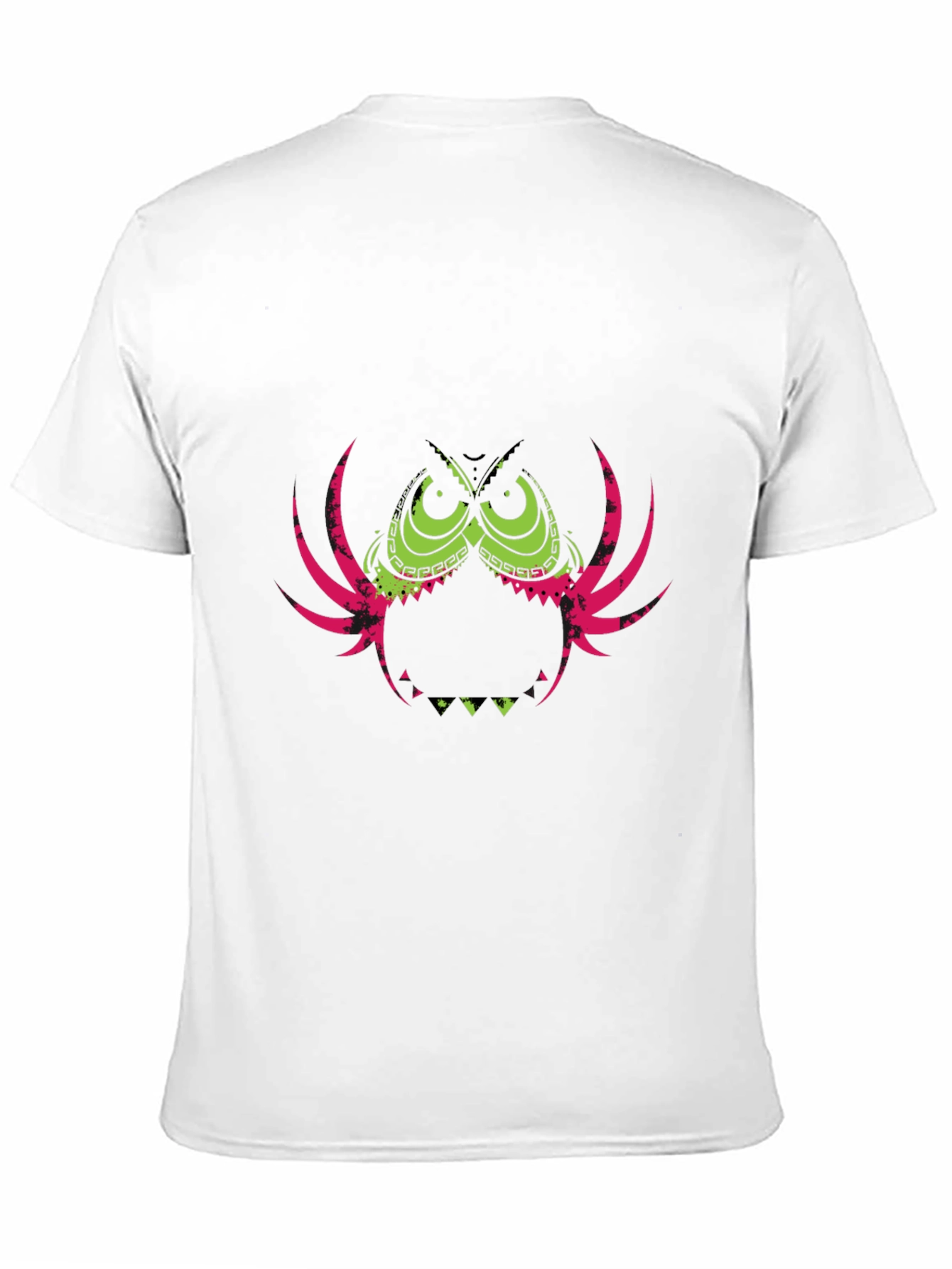 Black Edgy Owl Graphic Tee - Black view 11