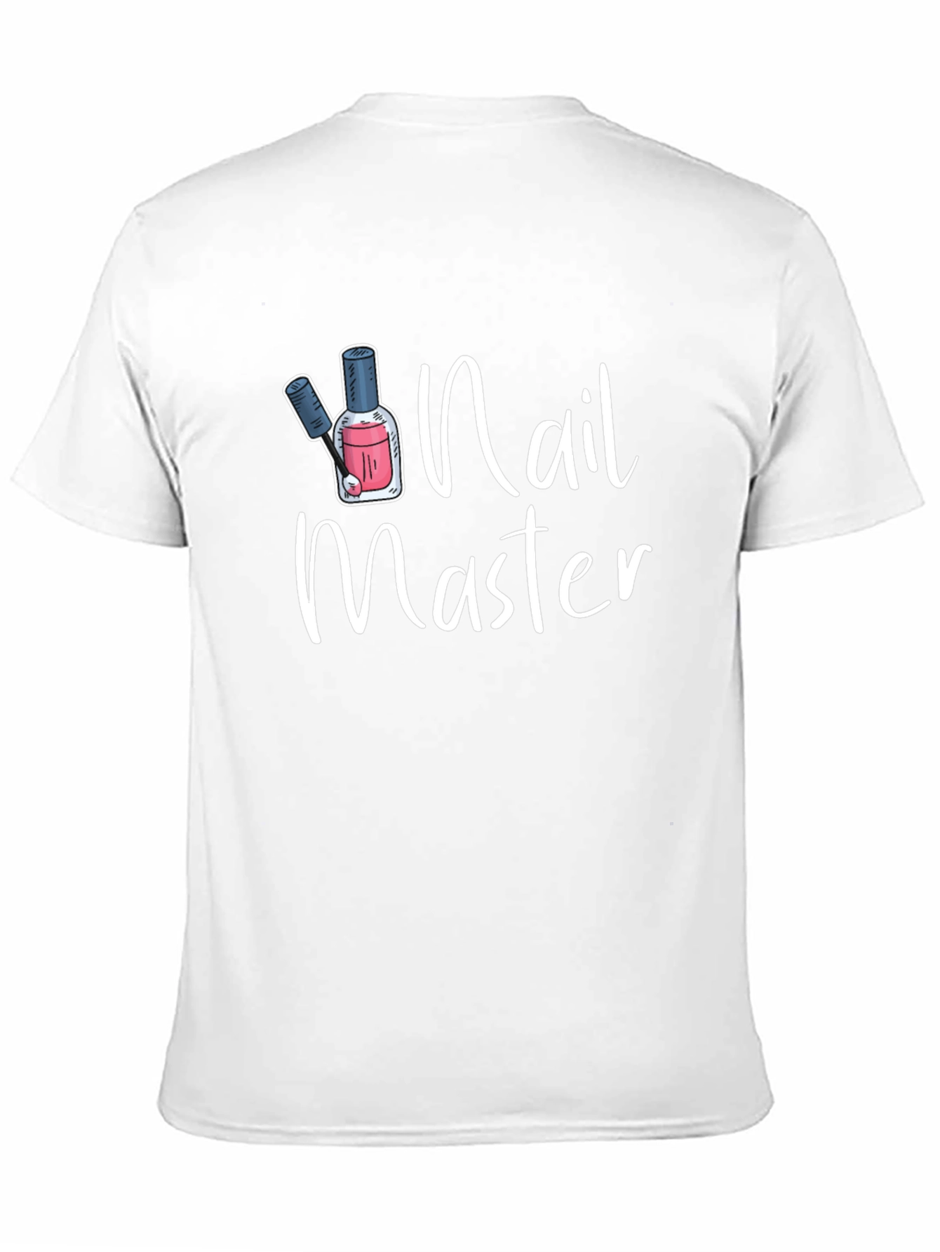 Nail Master Black T-Shirt | Nail Technician Apparel - 11