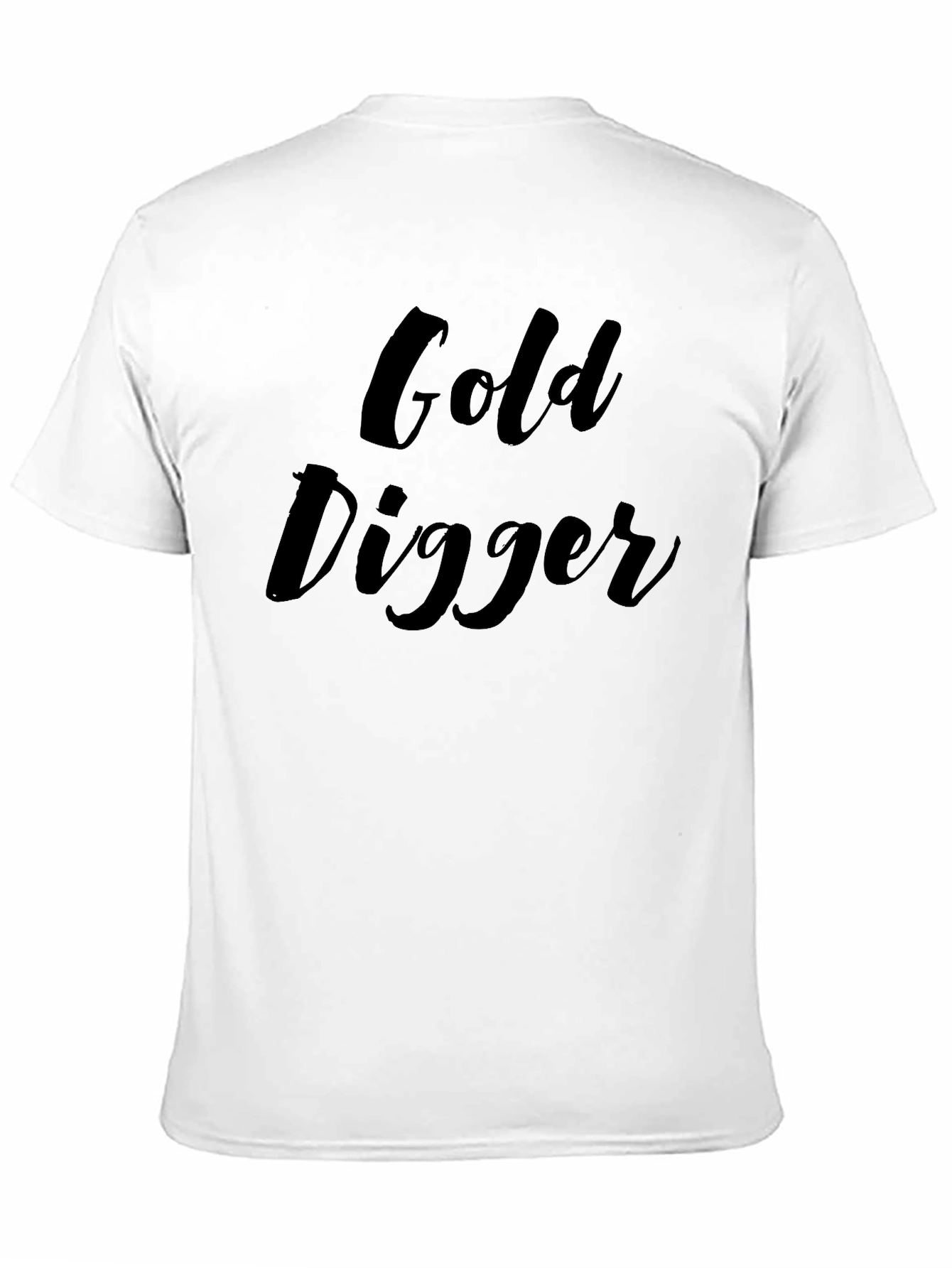 Black Gold Digger Black Graphic Tee view 11