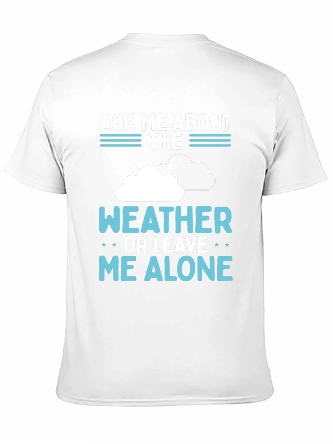 Black Weather Fan T-Shirt view 11