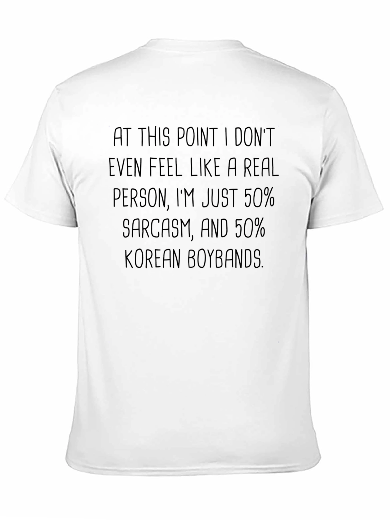 Black Sarcasm and K-Pop T-Shirt view 11