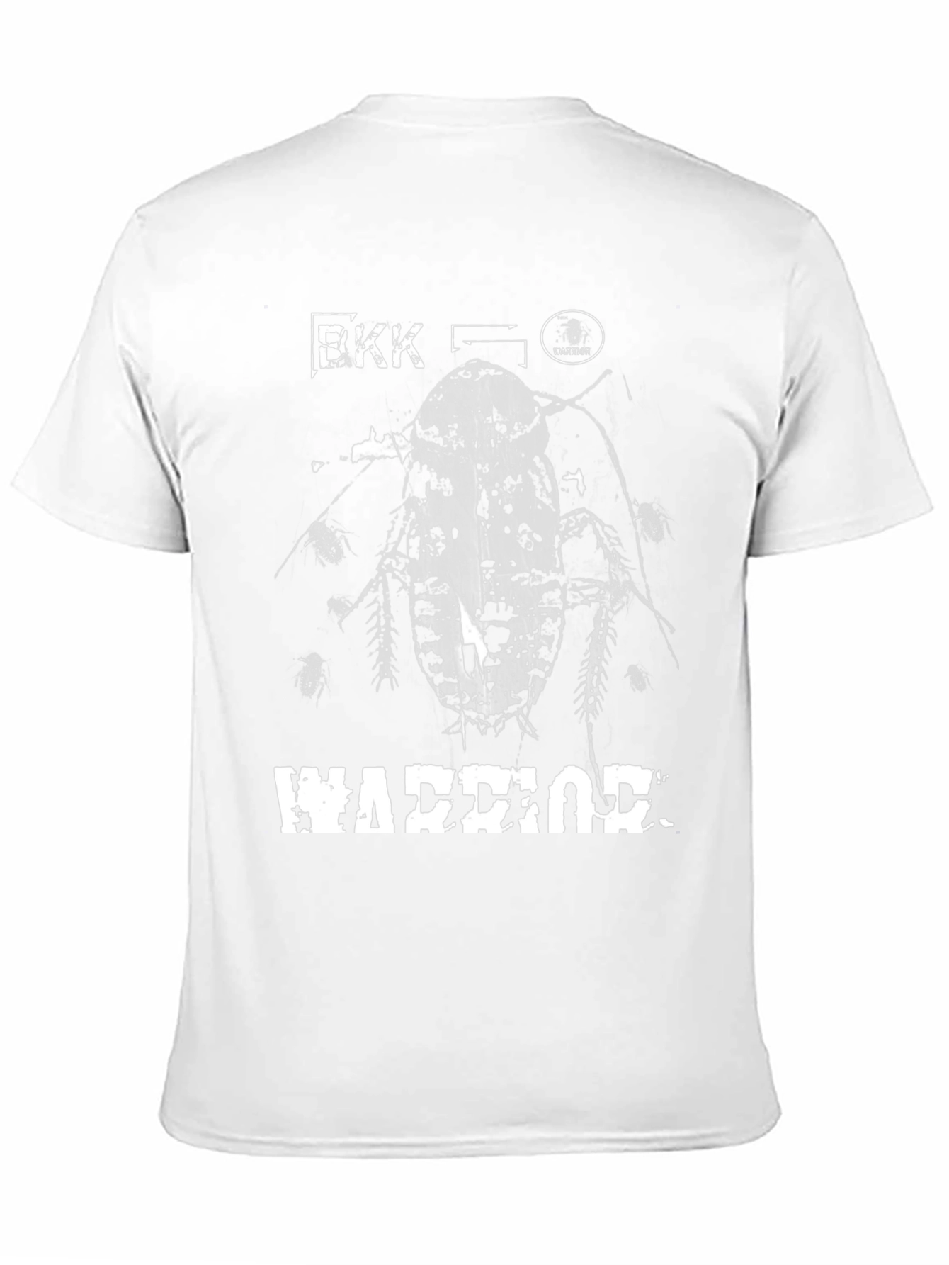 Black BKK Warrior Graphic Tee - Bold Cockroach Design view 11