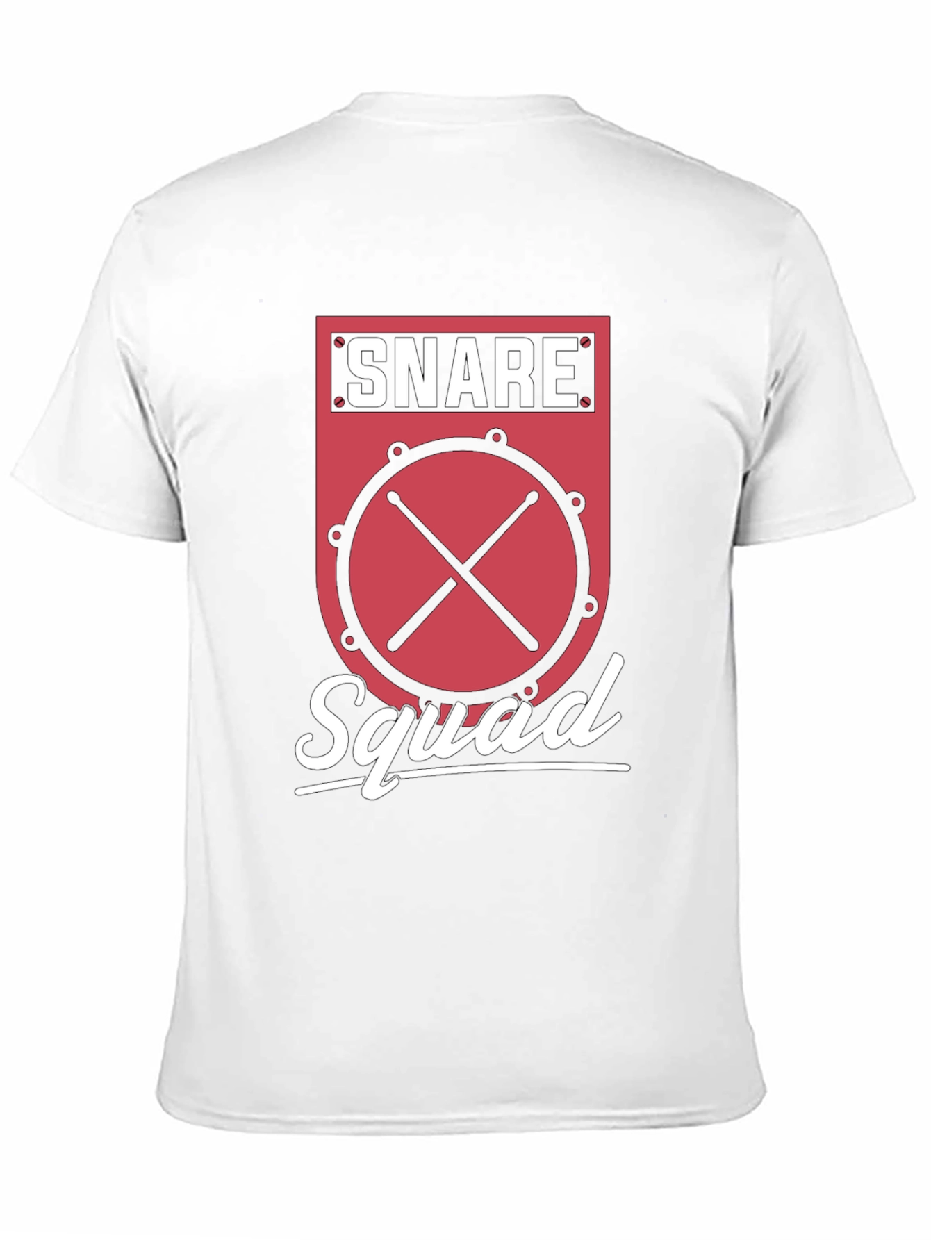 Black Snare Squad Drummer Graphic Tee view 11