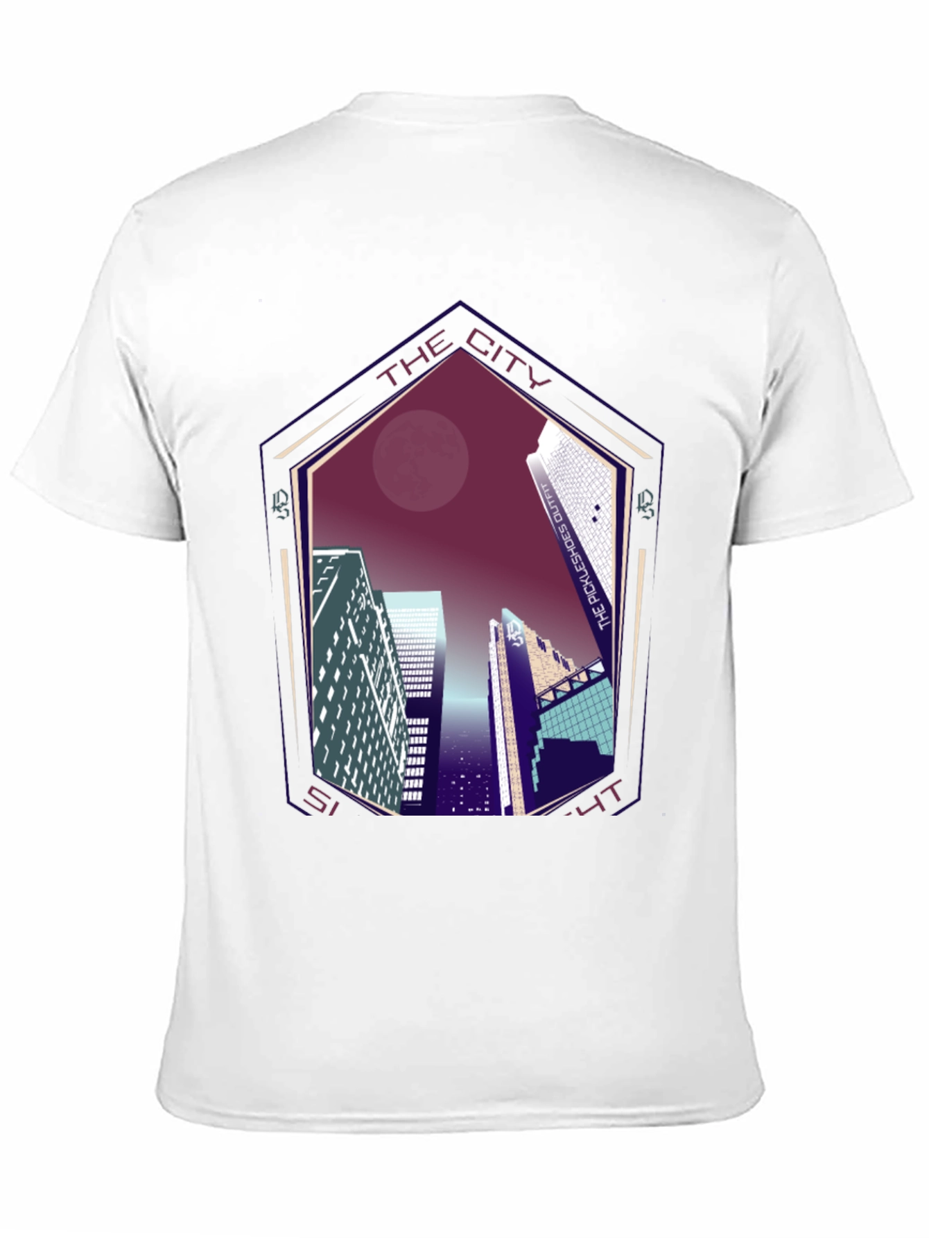 Black Cityscape T-Shirt - The Pickleshoes Outfit view 11