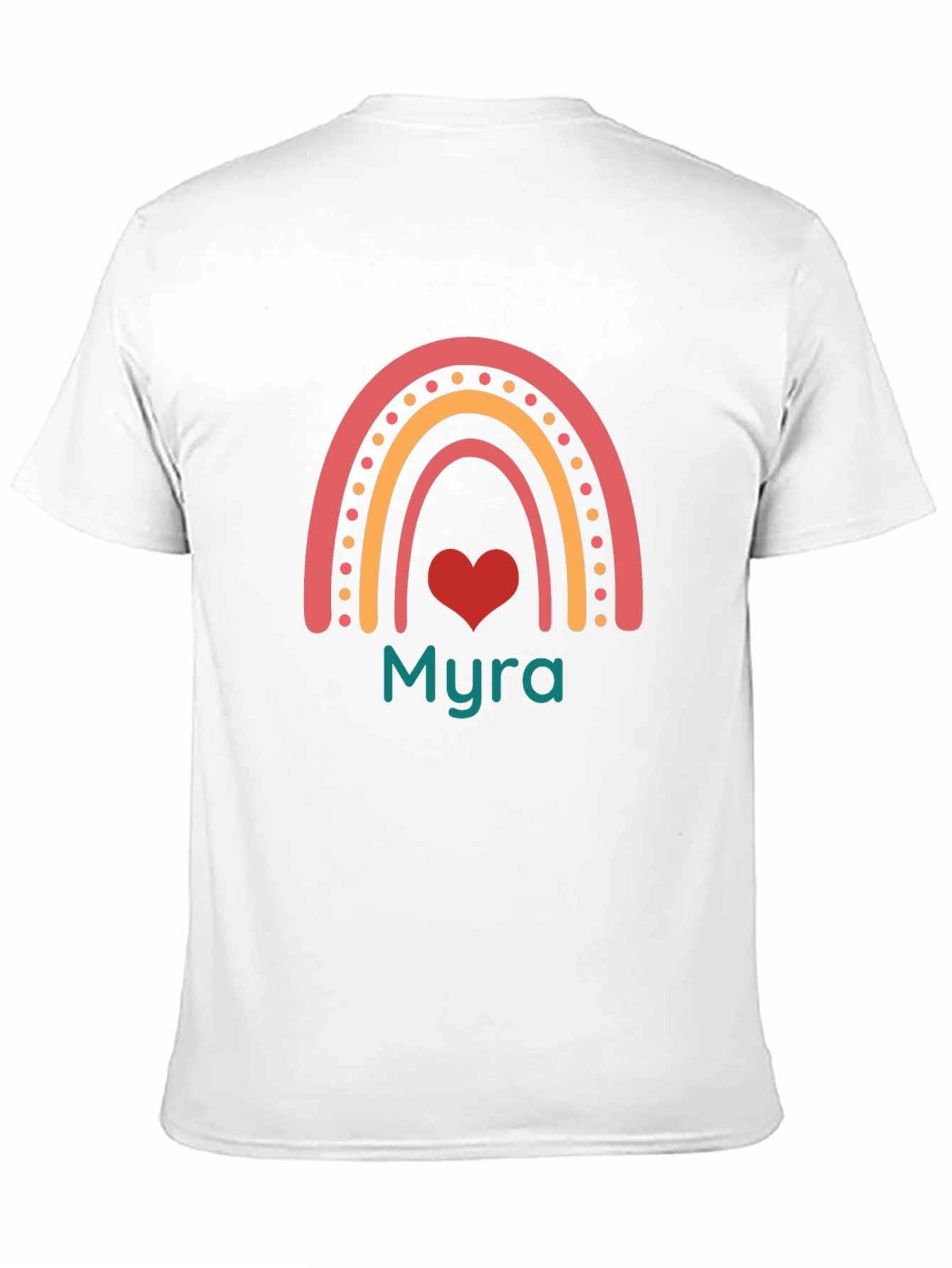 Black Myra Rainbow Heart T-Shirt view 11