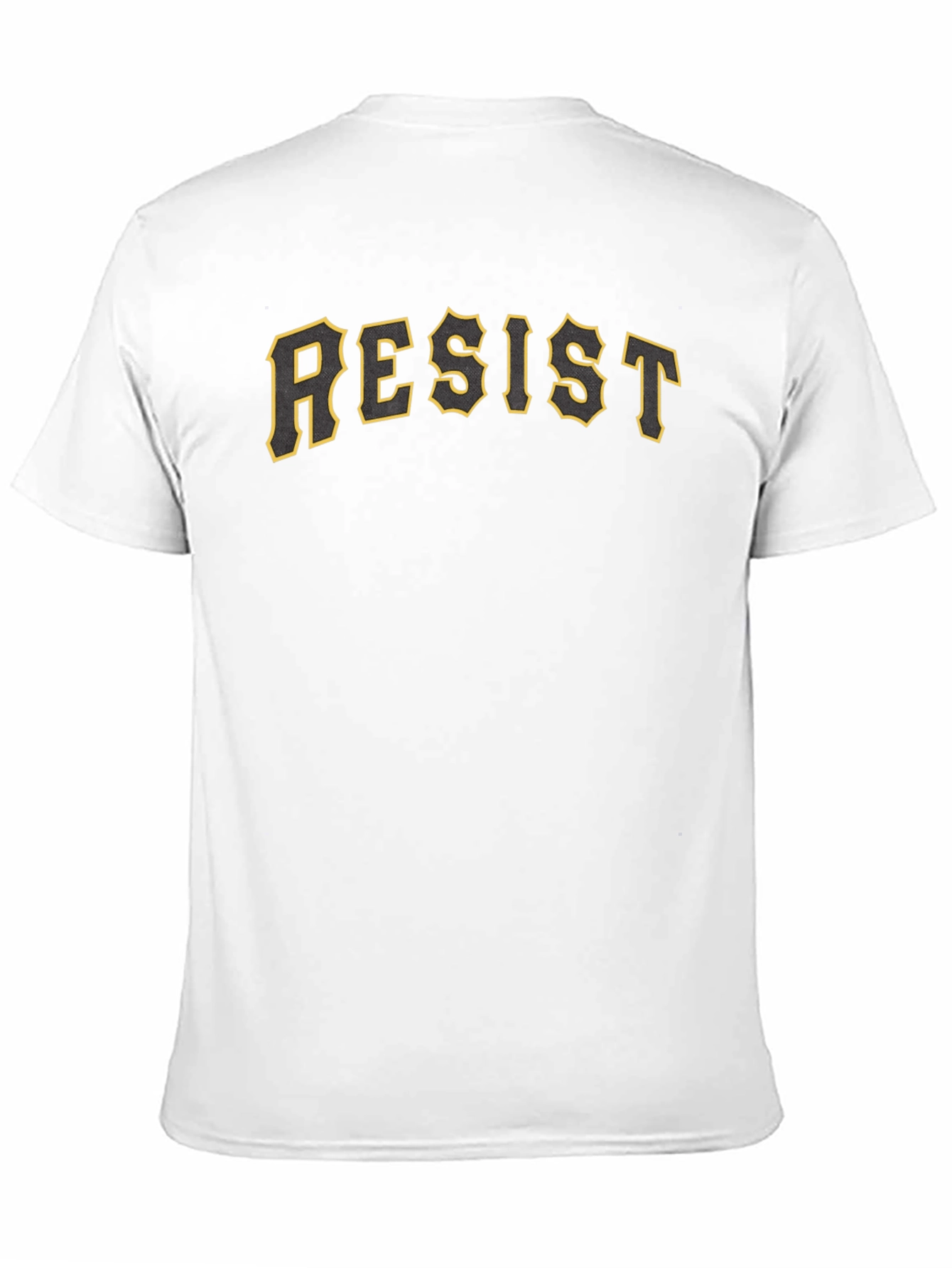 Black Resist Graphic T-Shirt - Bold Statement Tee view 11