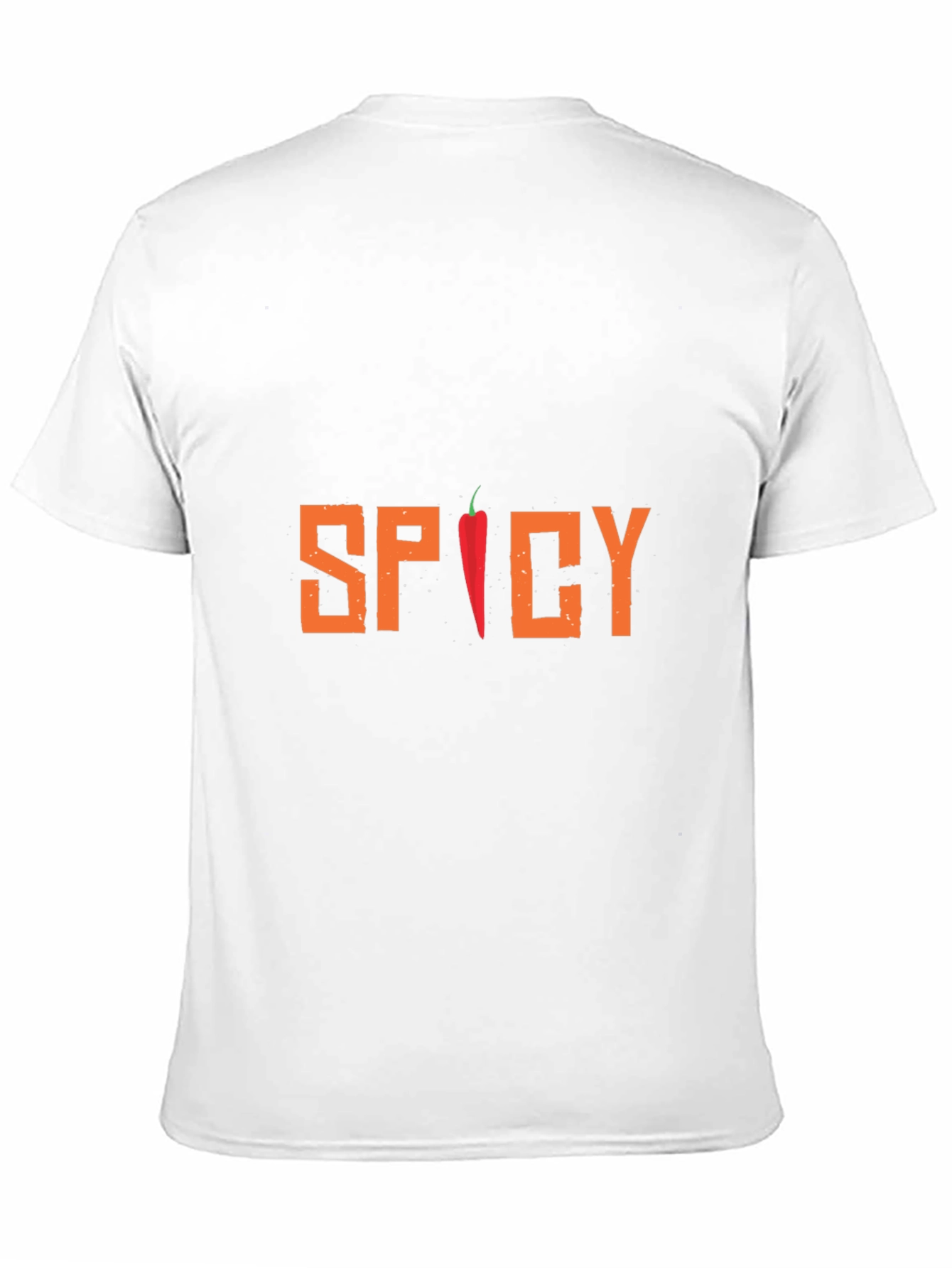 Black Spicy Chili Pepper Graphic Tee - Black T-Shirt view 11