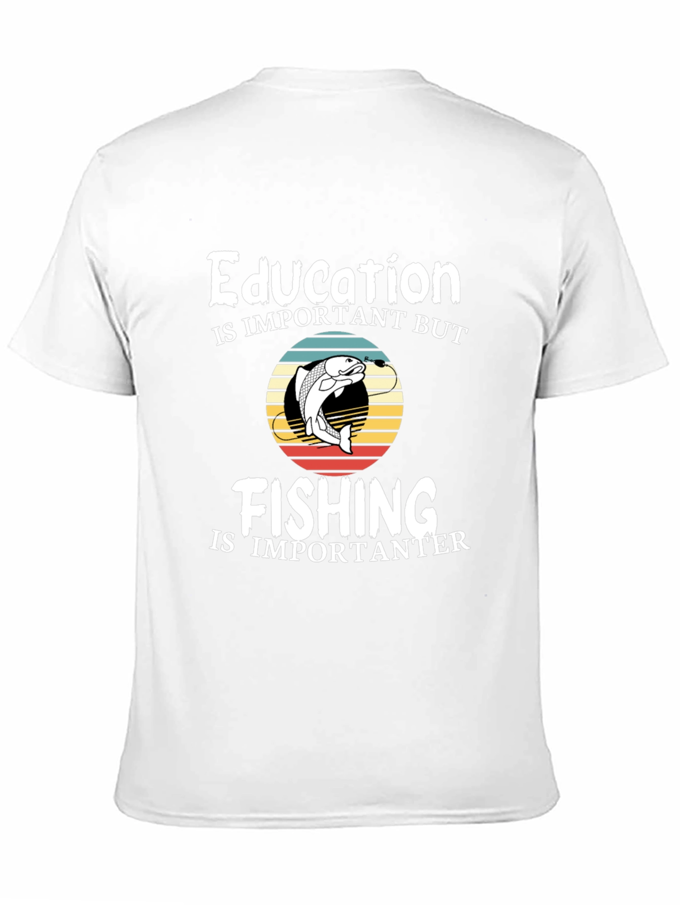 Black Fishing is Importanter T-Shirt view 11