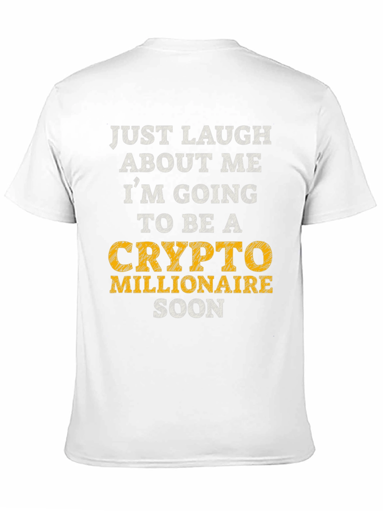 Black Crypto Millionaire Soon Graphic T-Shirt view 11