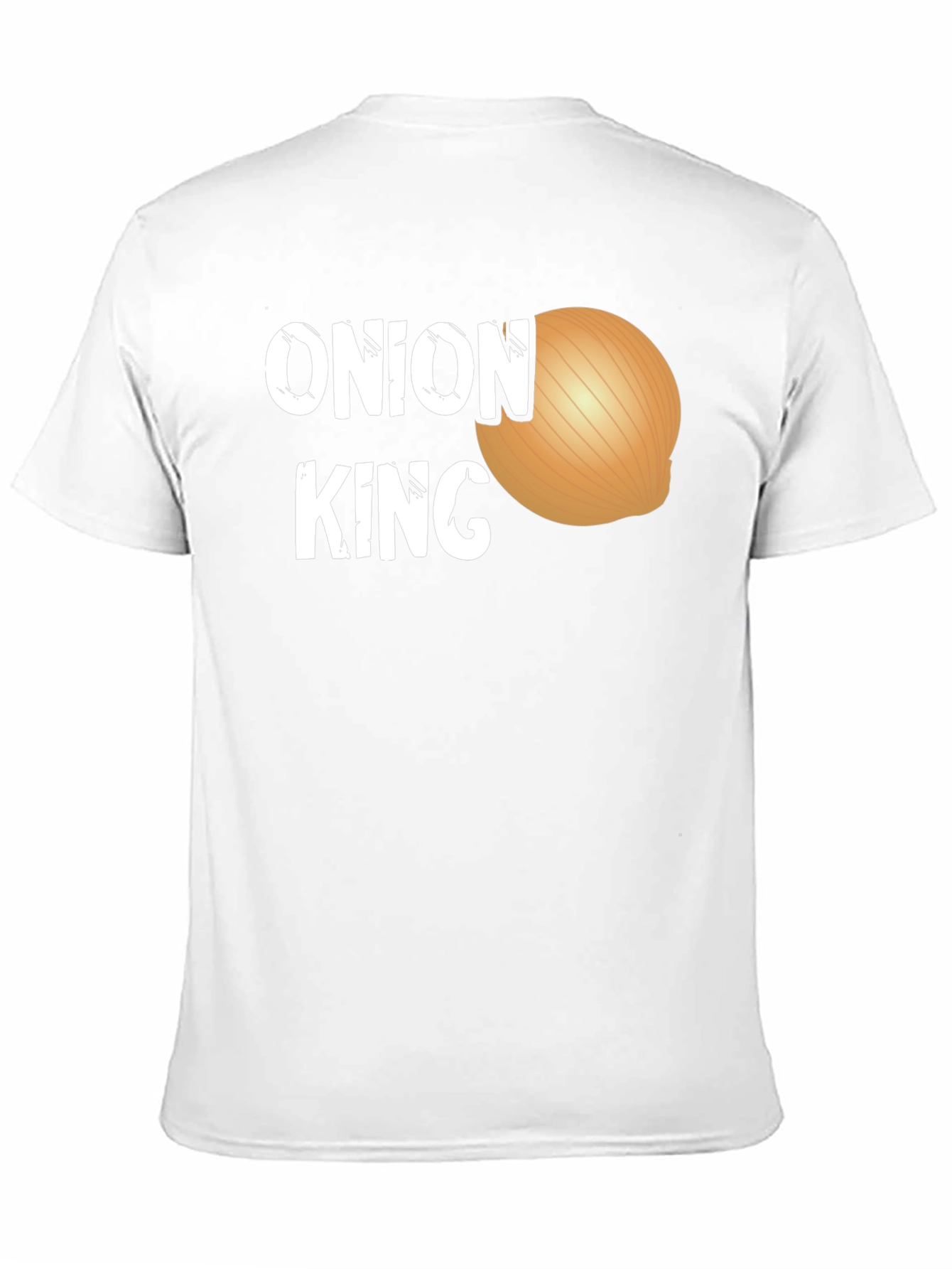 Black Onion King Funny Graphic Tee - Black T-Shirt view 11