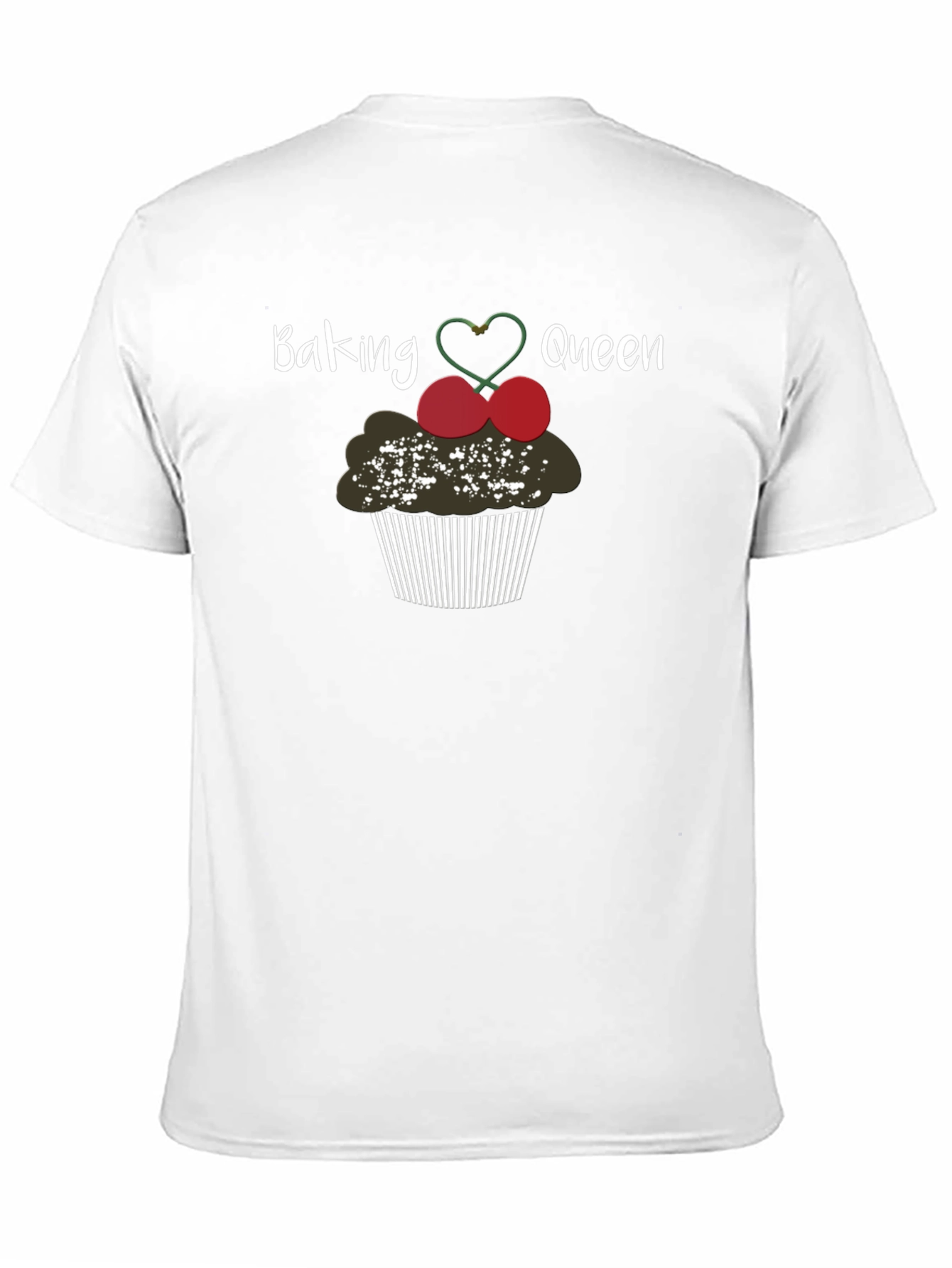 Black Baking Queen T-Shirt view 11