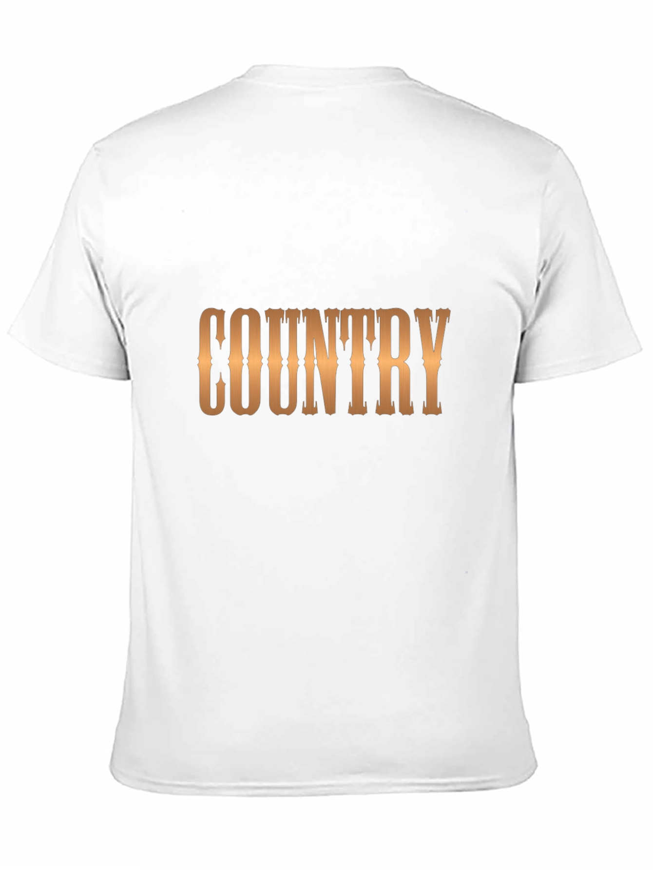 Black Country Style Black T-Shirt view 11