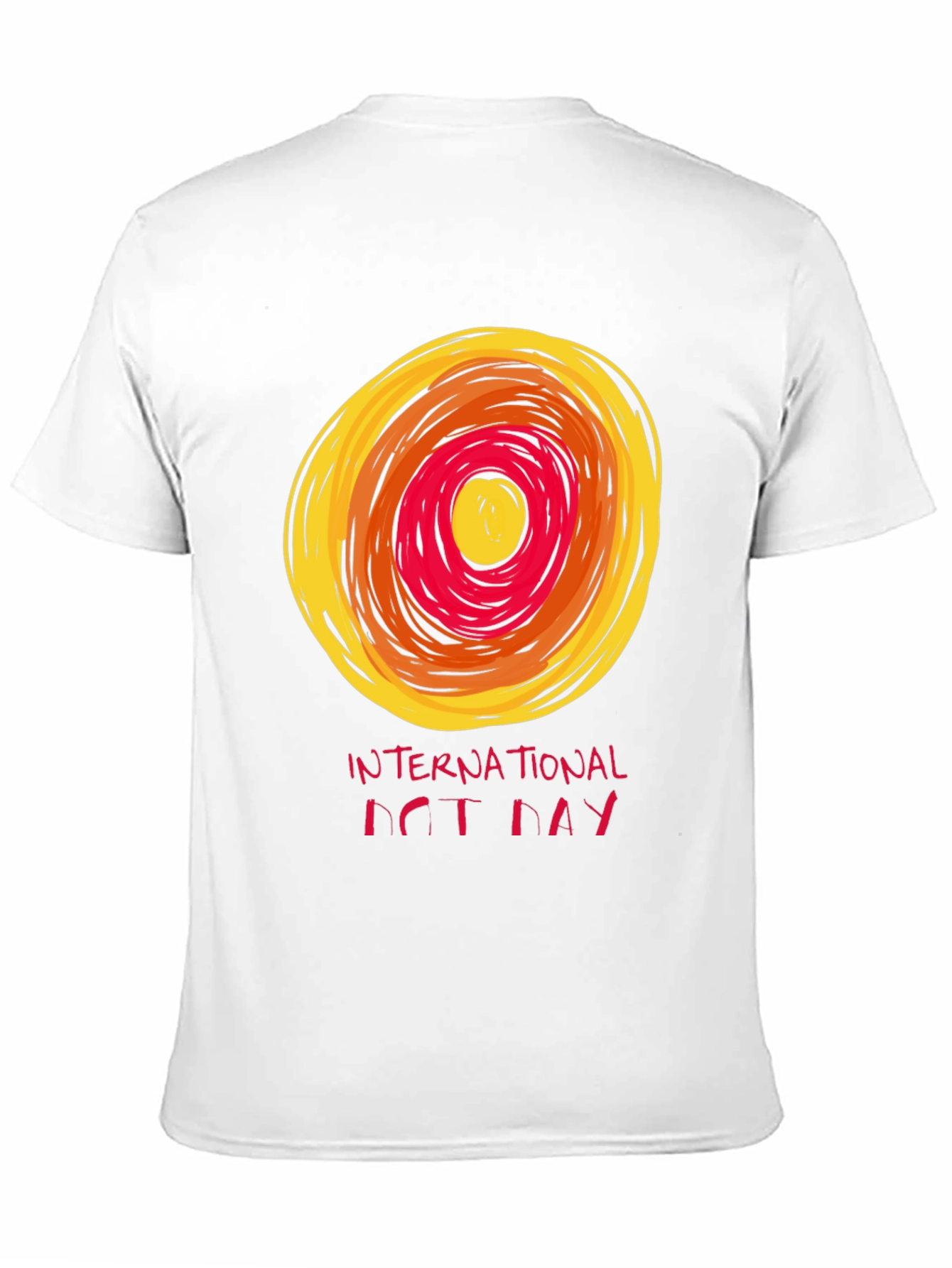 Black International Dot Day Graphic Tee - Artistic Design view 11