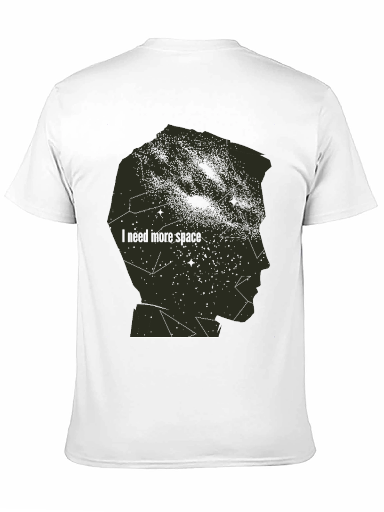 Black Cosmic Mind T-Shirt - Need More Space view 11