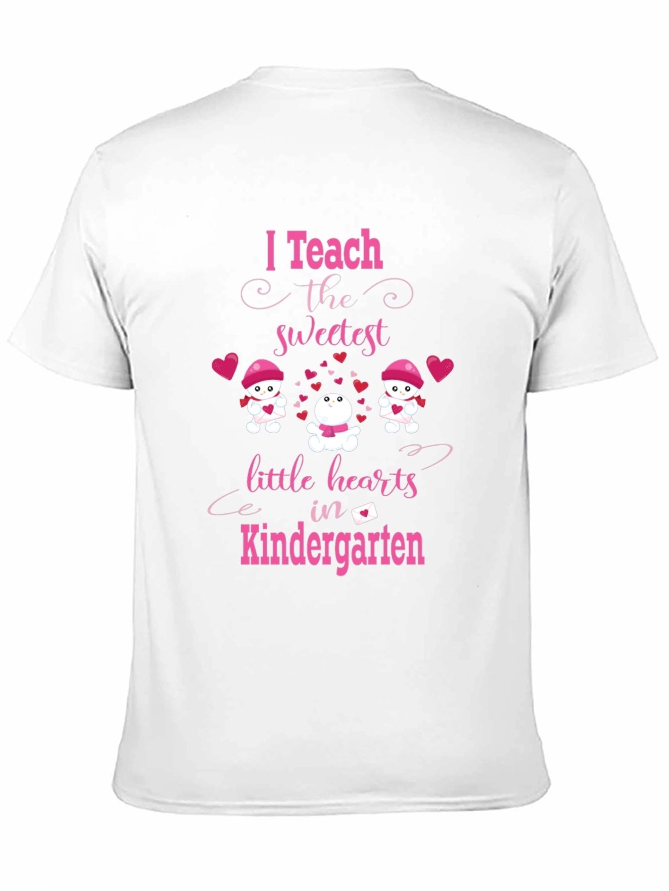 Black I Teach The Sweetest Hearts T-Shirt view 11