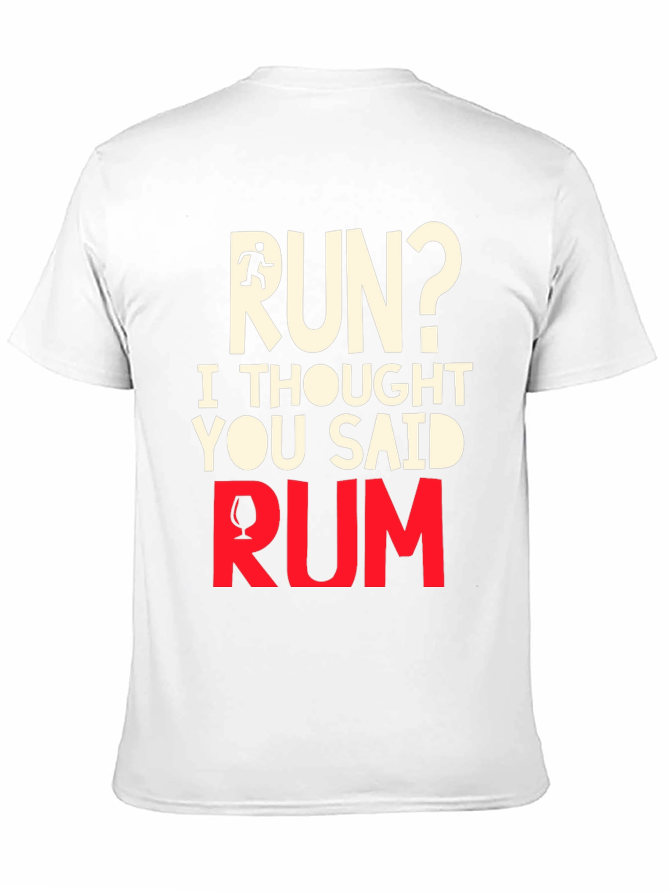 Black Funny Run Rum T-Shirt view 11