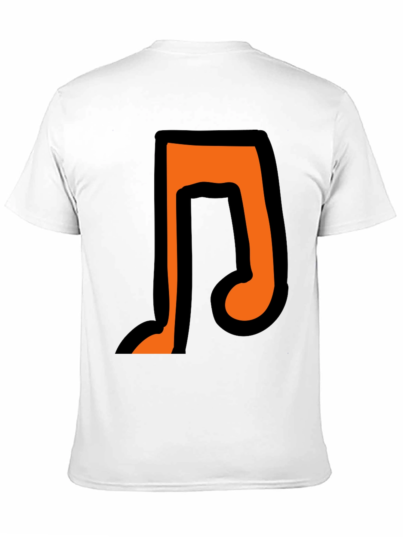 Black Music Note Graphic T-Shirt view 11